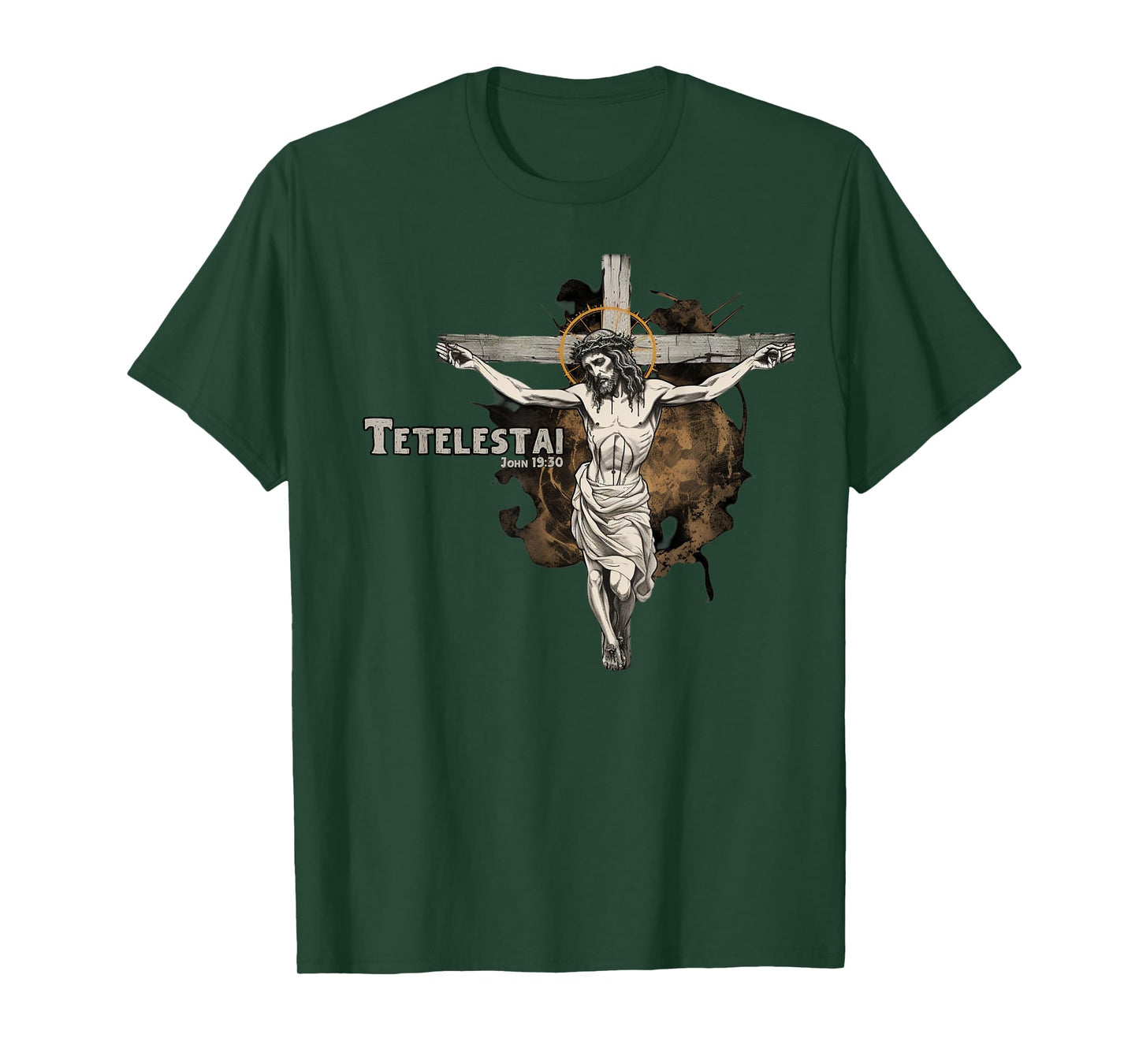 Tetelestai Jesus John Bible Verse T-Shirt