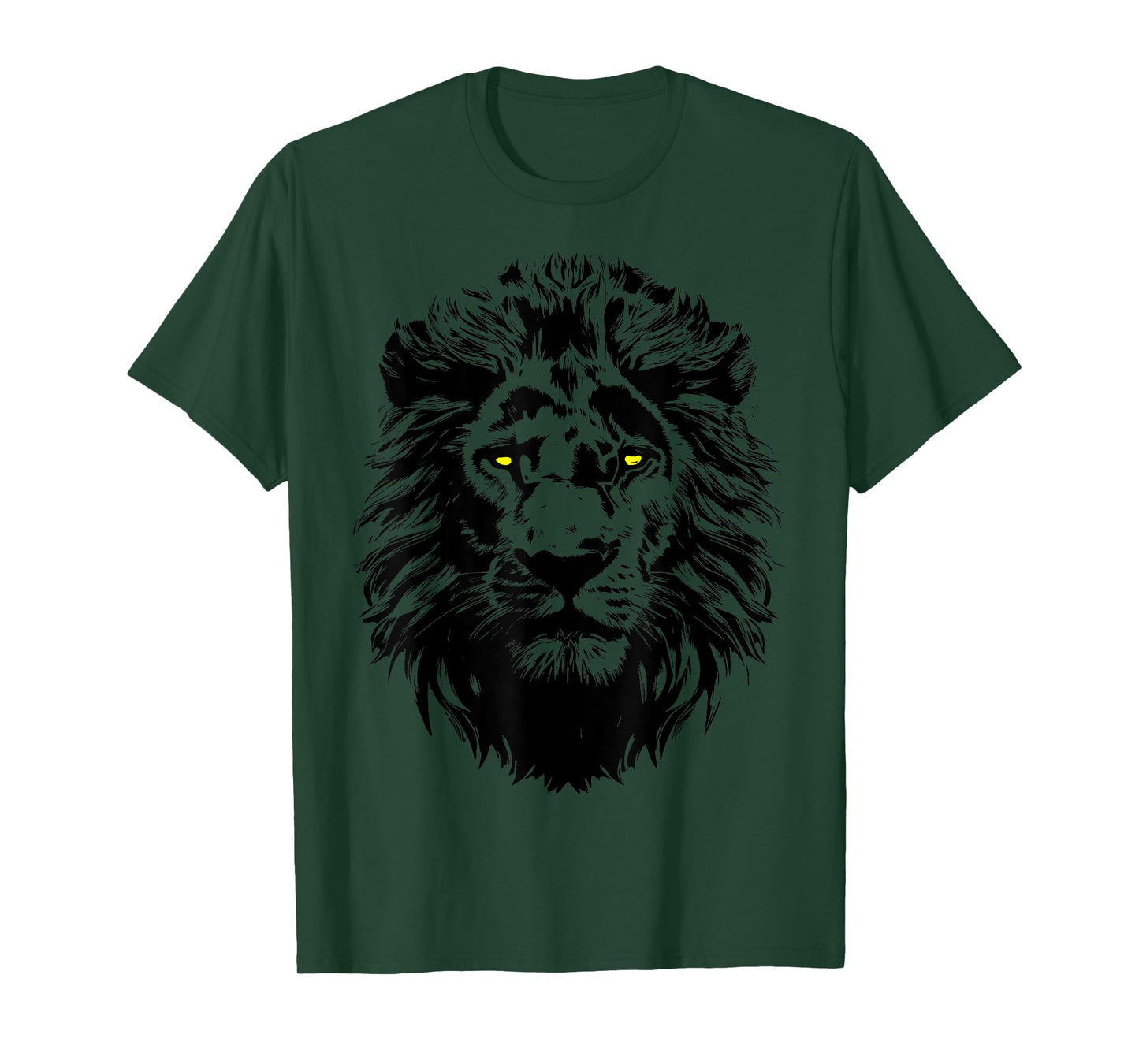 Lion, Gazing Eyes Lion Head, Lion Face, Lion Head T-Shirt