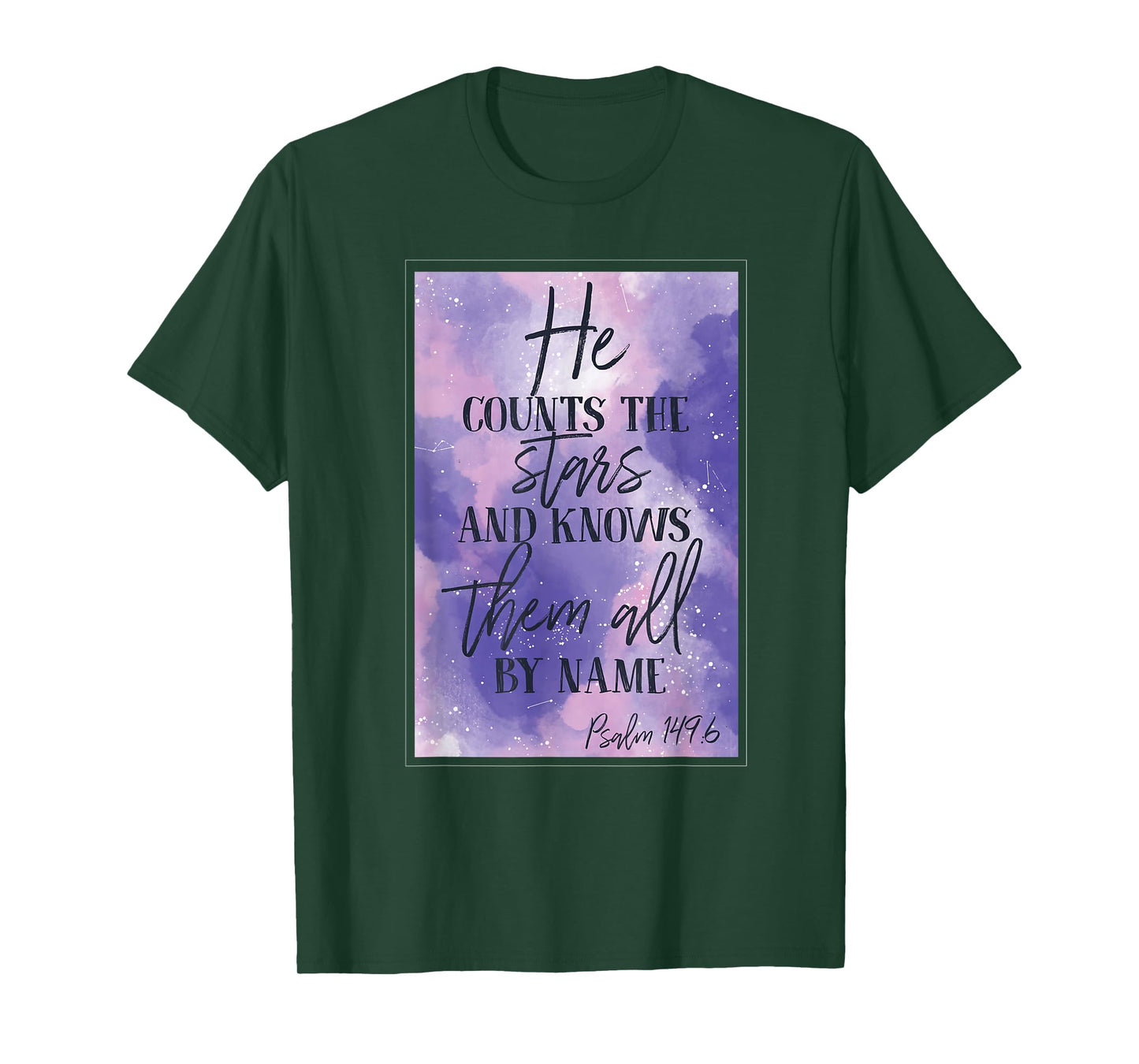 He counts the stars and knows them all by name T-Shirt