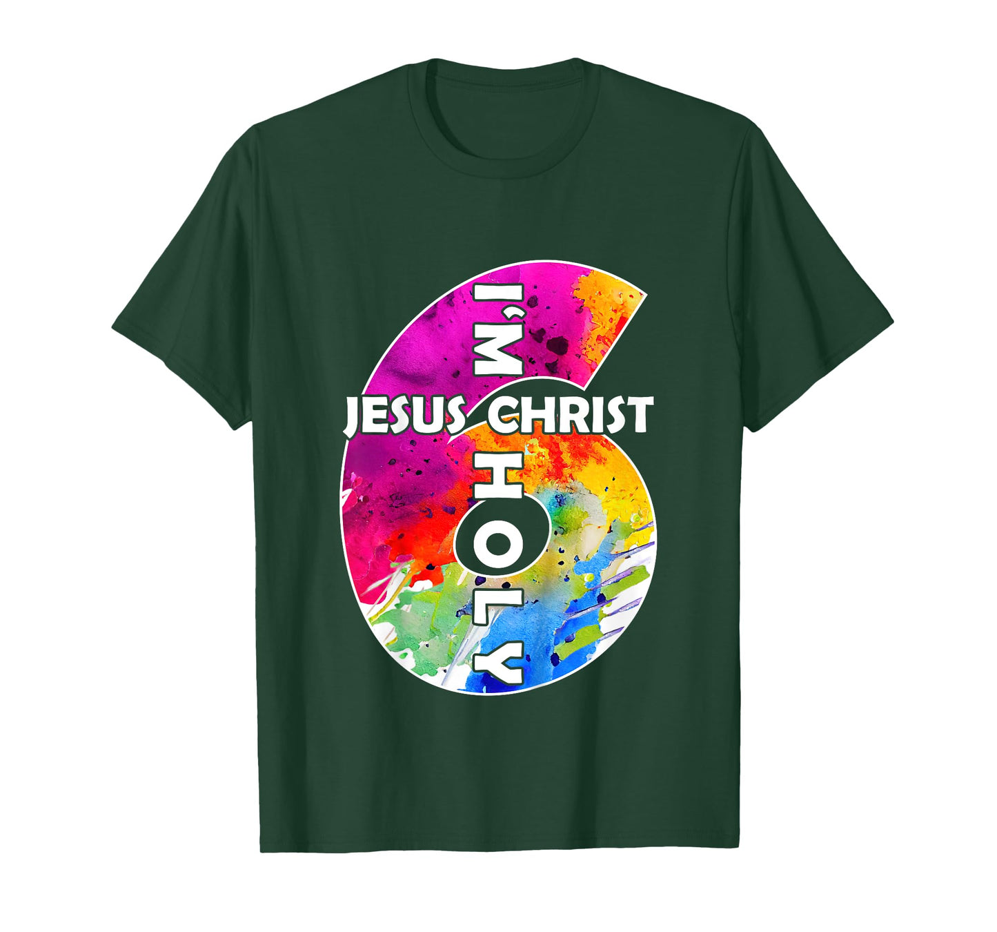 Jesus Christ I AM 6 Years Jesus 6TH Birthday T-Shirt