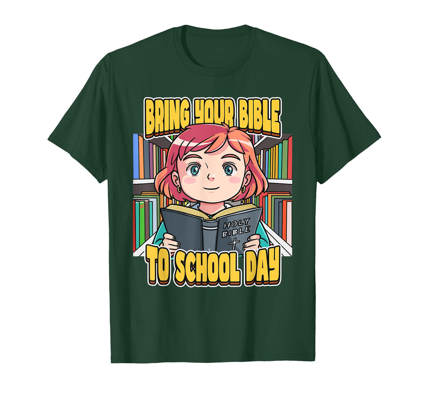 Bring Bible To School Celebrate Your Reading Sacred Text Day T-Shirt
