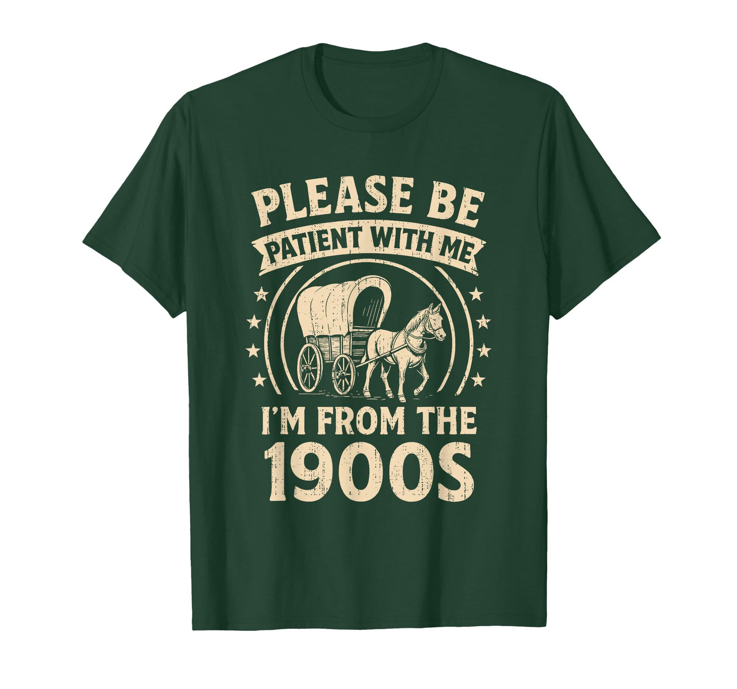 Funny Saying Please Be Patient With Me I'm From The 1900s T-Shirt