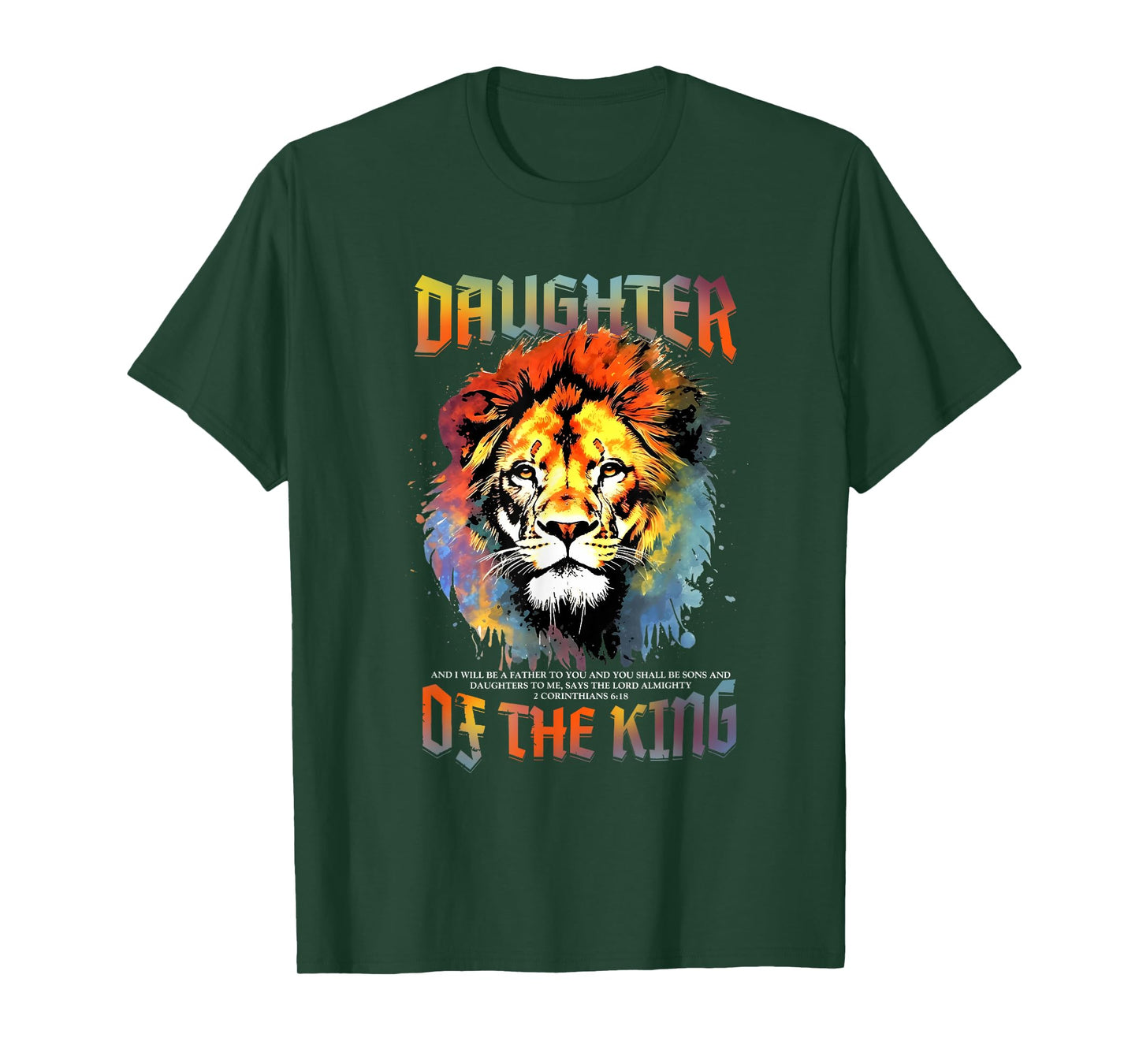 Daughter Of The King Christian Religious Women Men T-Shirt