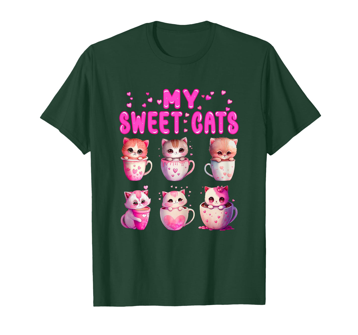 sweet cats Cute Baby Cat Meow Squad Life Is Better With Cats T-Shirt