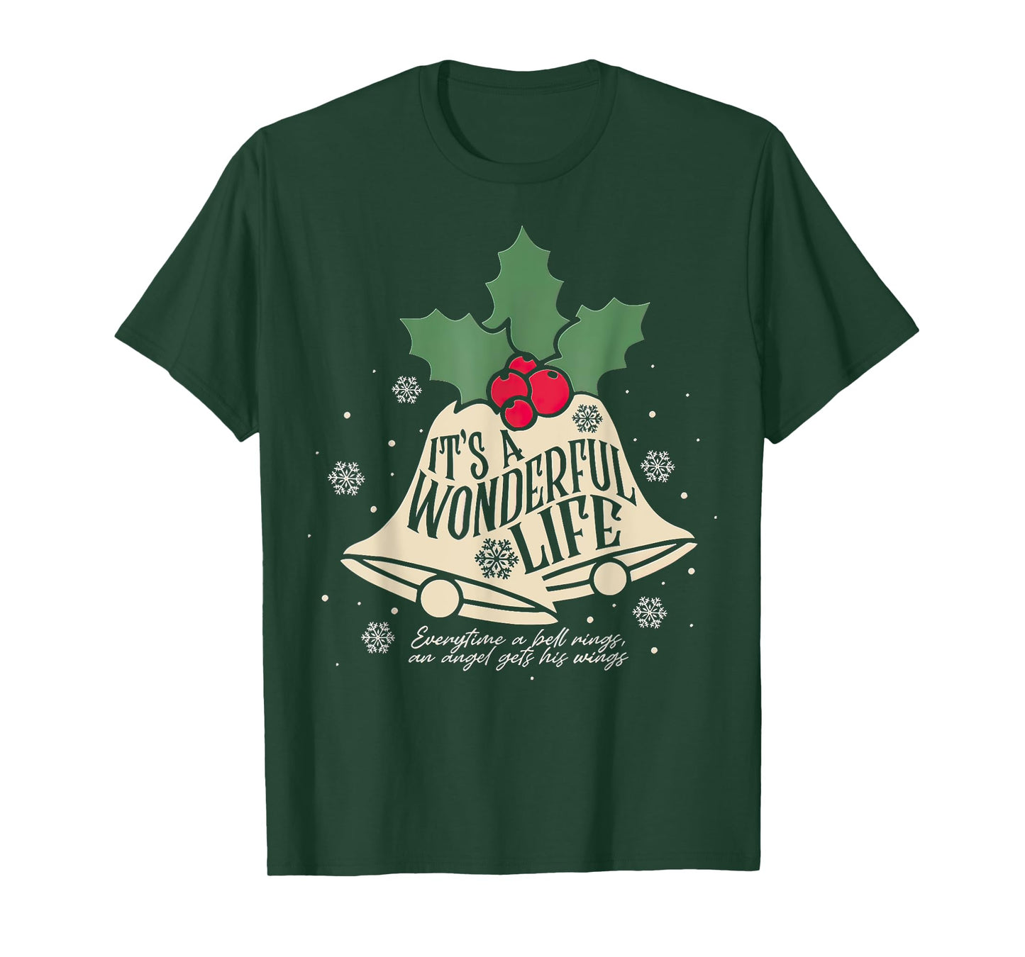 It's a Wonderful Life Everytime A Bell Rings Christmas Movie T-Shirt