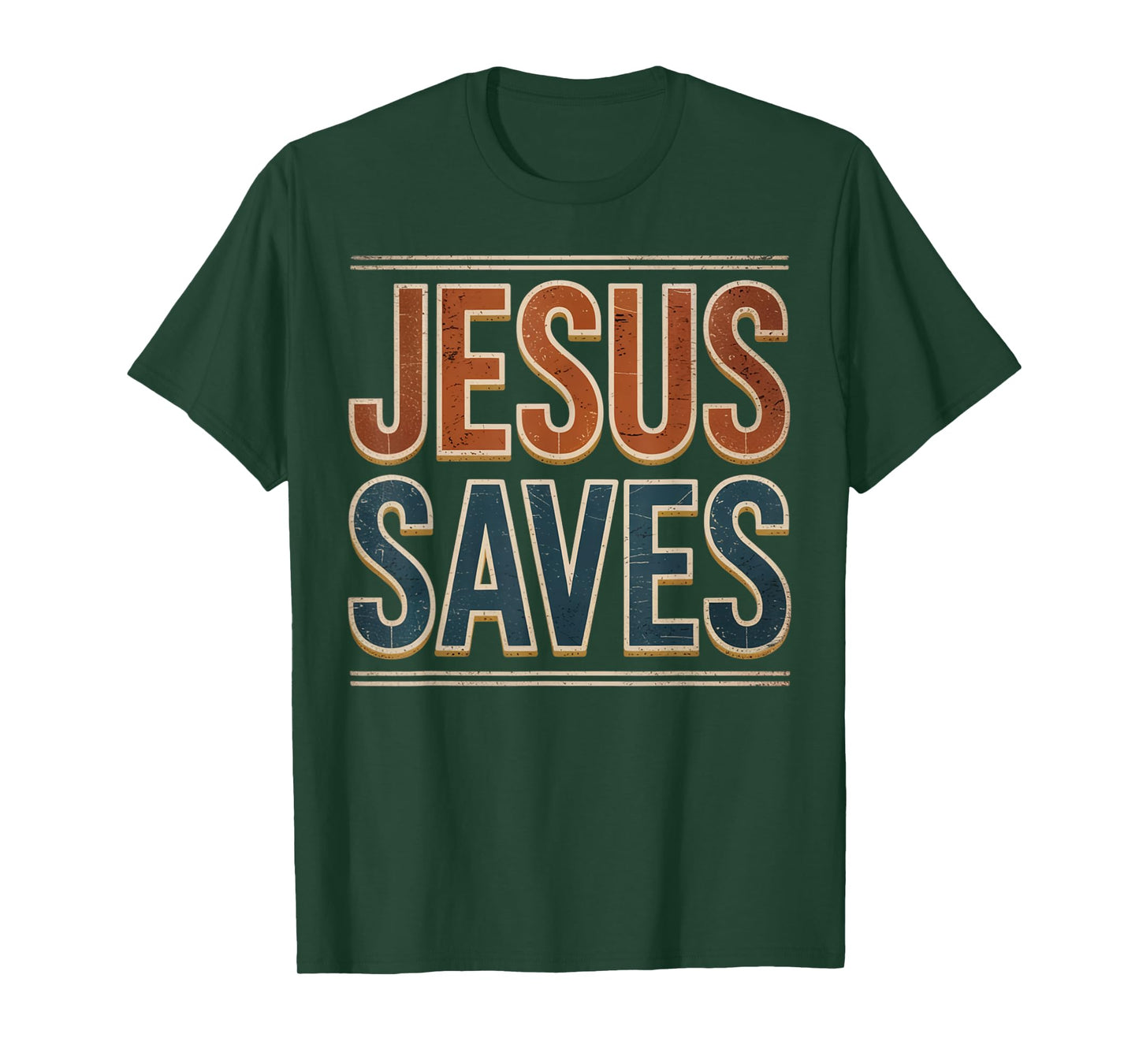 Jesus Saves Cross Christian Religious Faith Mens T-Shirt