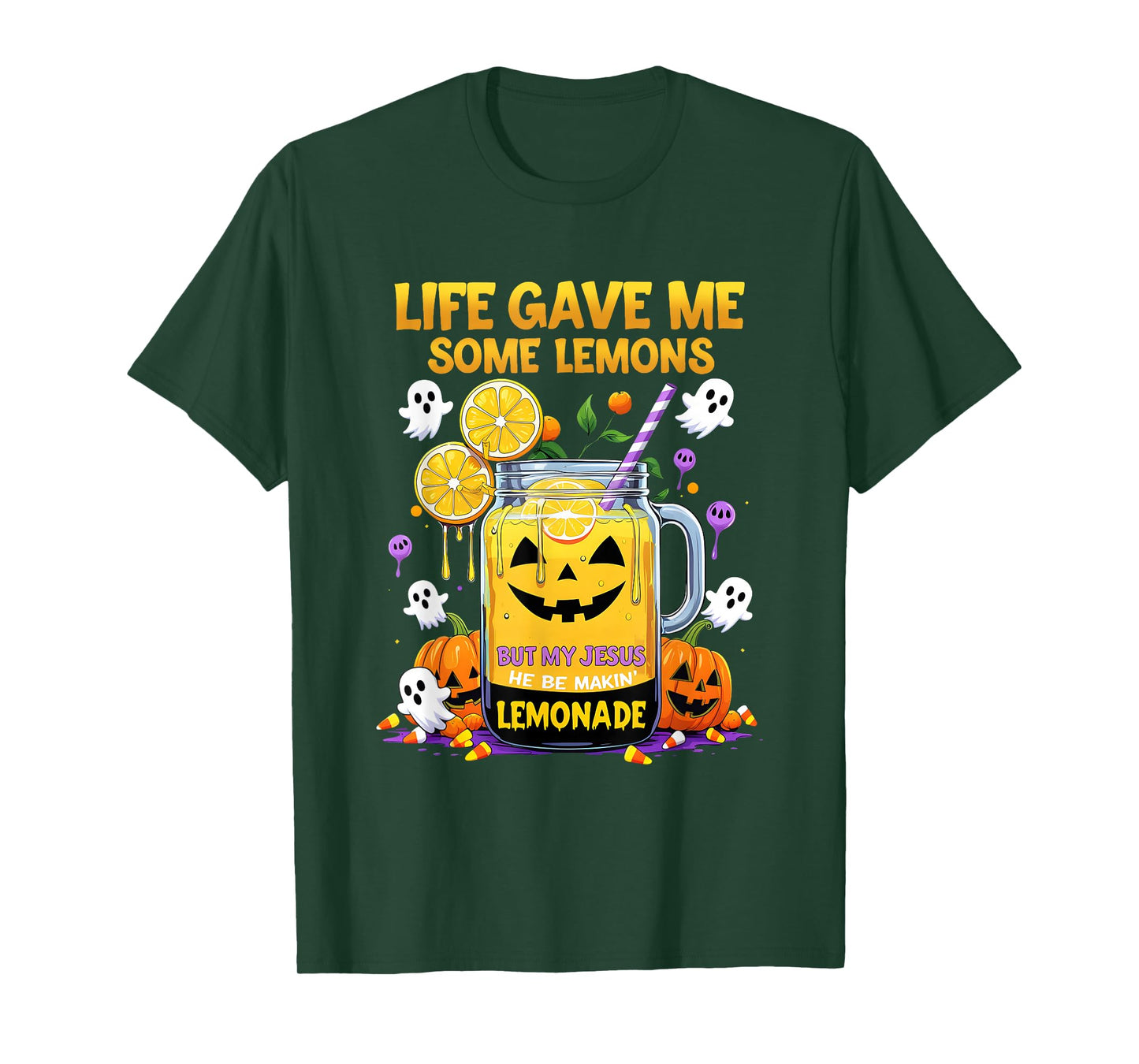 Life Gave Me Some Lemons Jesus Making Lemonade Bible T-Shirt