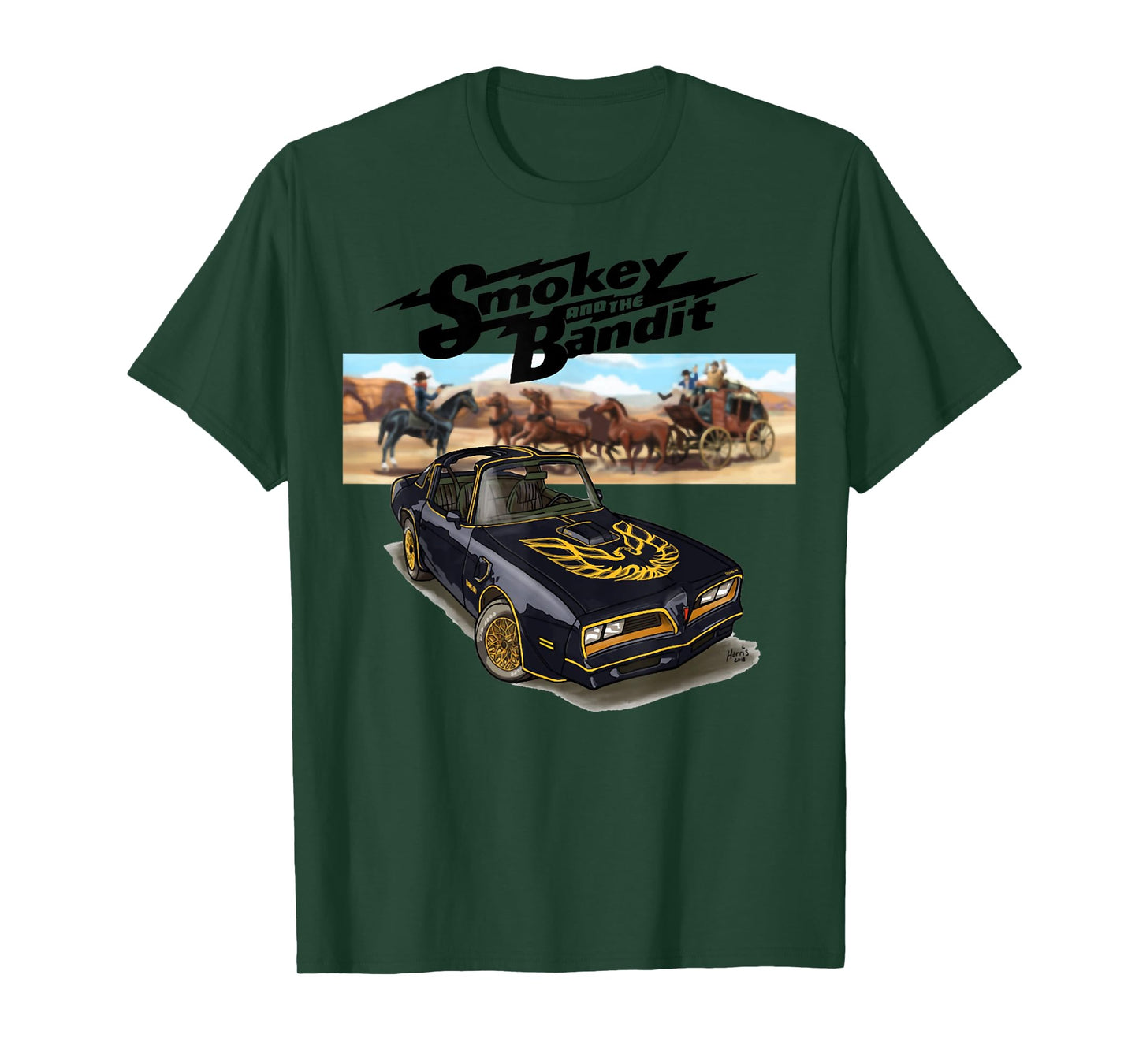 Bandit Trans Am WS6 4thgen 1977 1978 1970 Muscle Cars T-Shirt