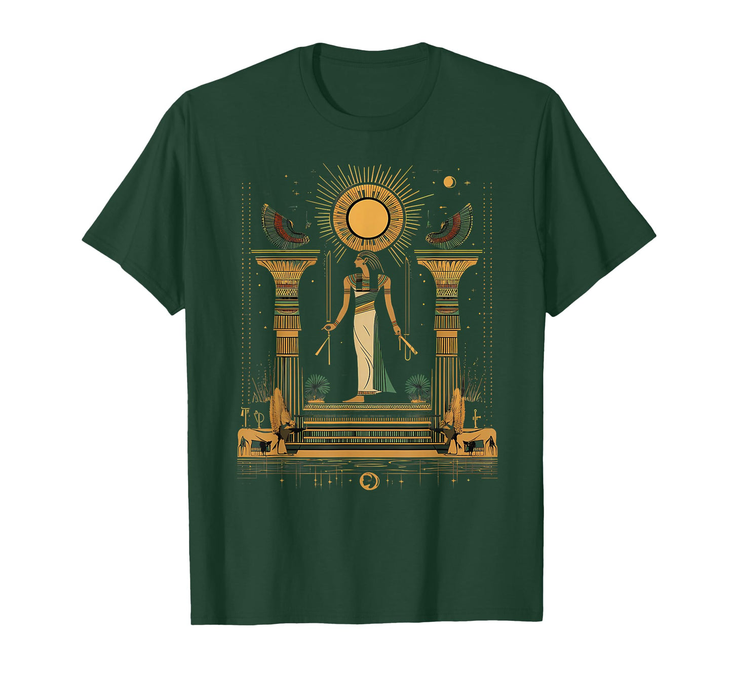 Ancient Egypt Tutankhamun Column Egyptology Egypt Mythology T-Shirt