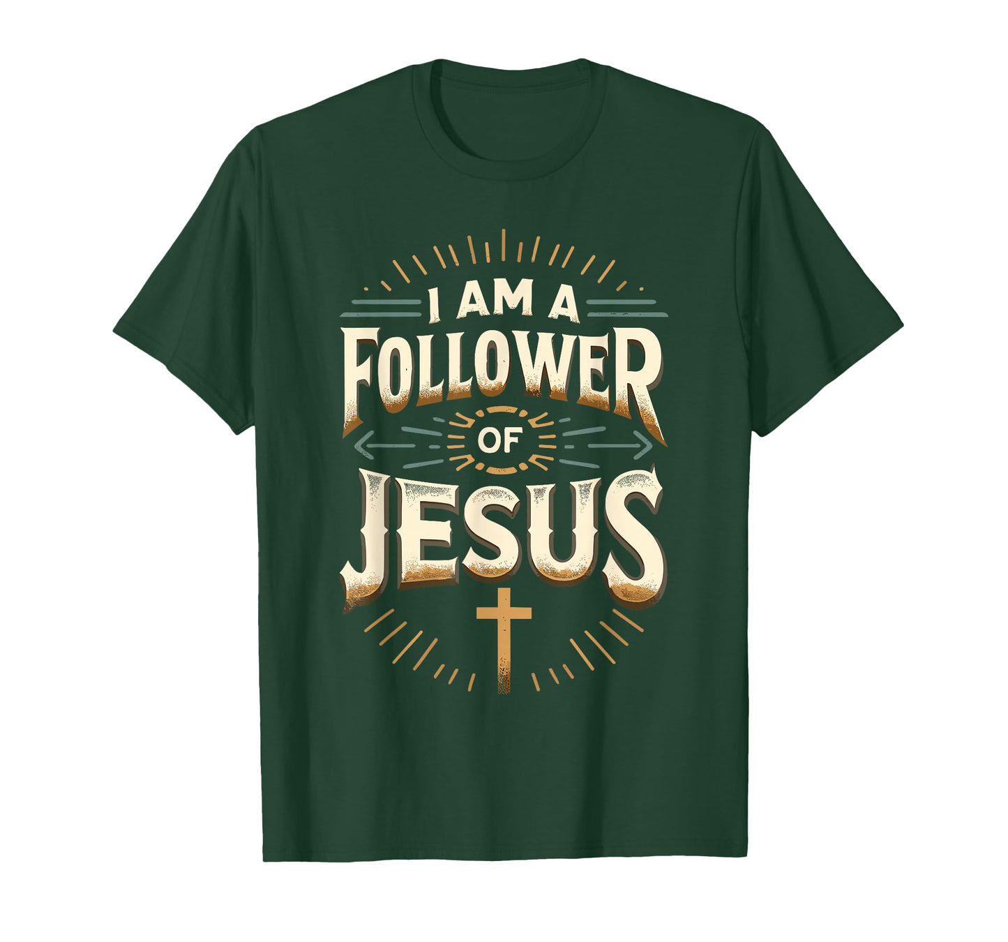 Christian Apparel - I Am A Follower Of Jesus Shirt Religious T-Shirt