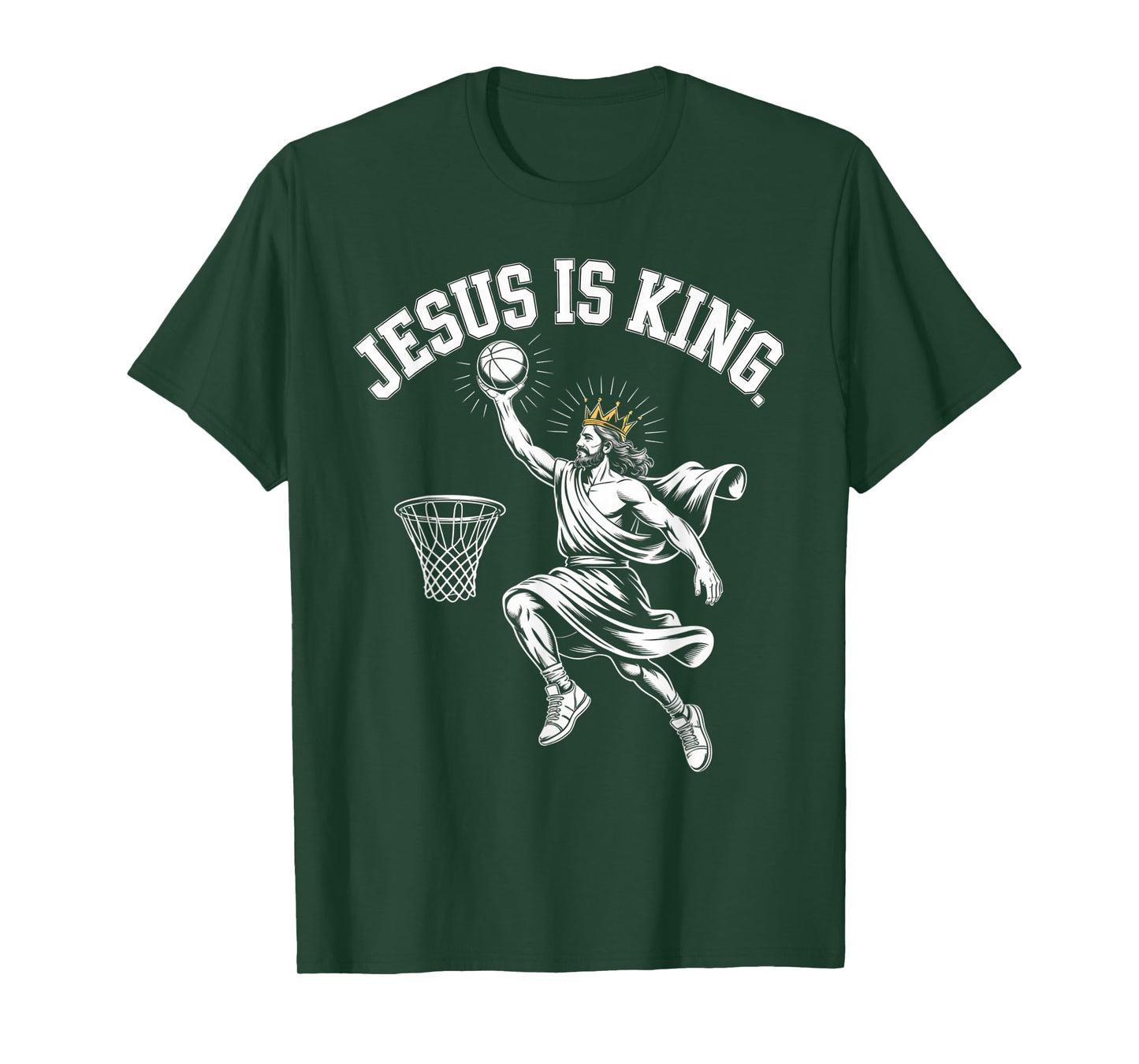 Jesus is King Bible Verse John 14:6 Christian God Religious T-Shirt