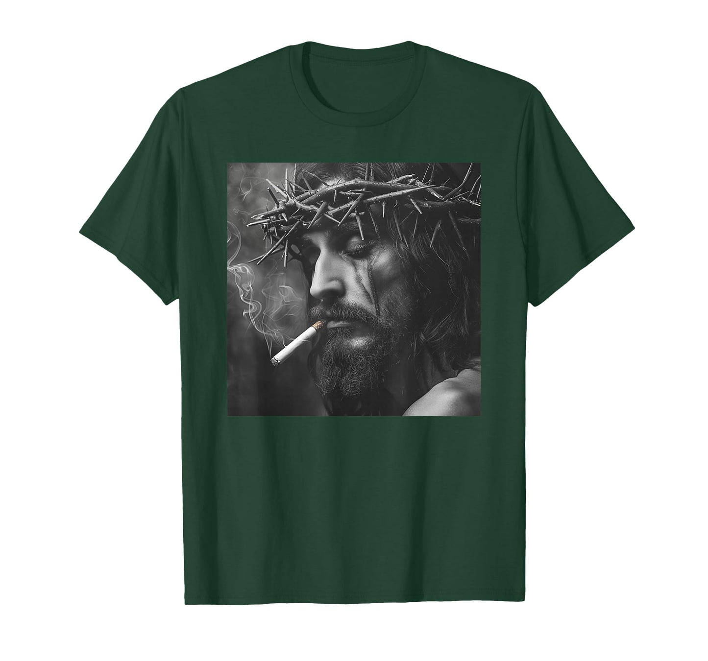 Cooler Jesus Christ Smokes, Resistance, Rebellious Jesus T-Shirt