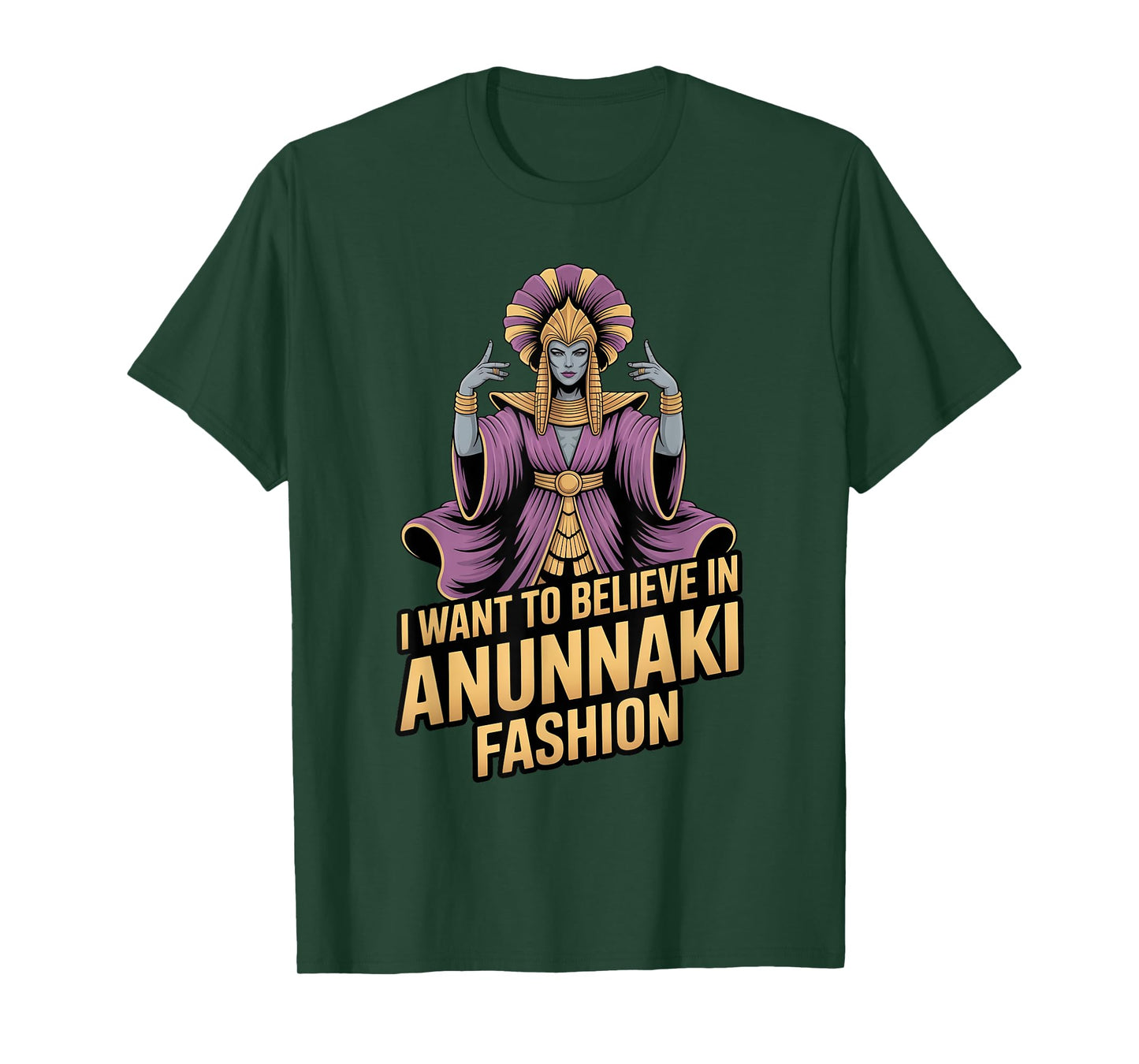 I Want to Believe Anunnaki Enki Ancient Astronaut Race T-Shirt
