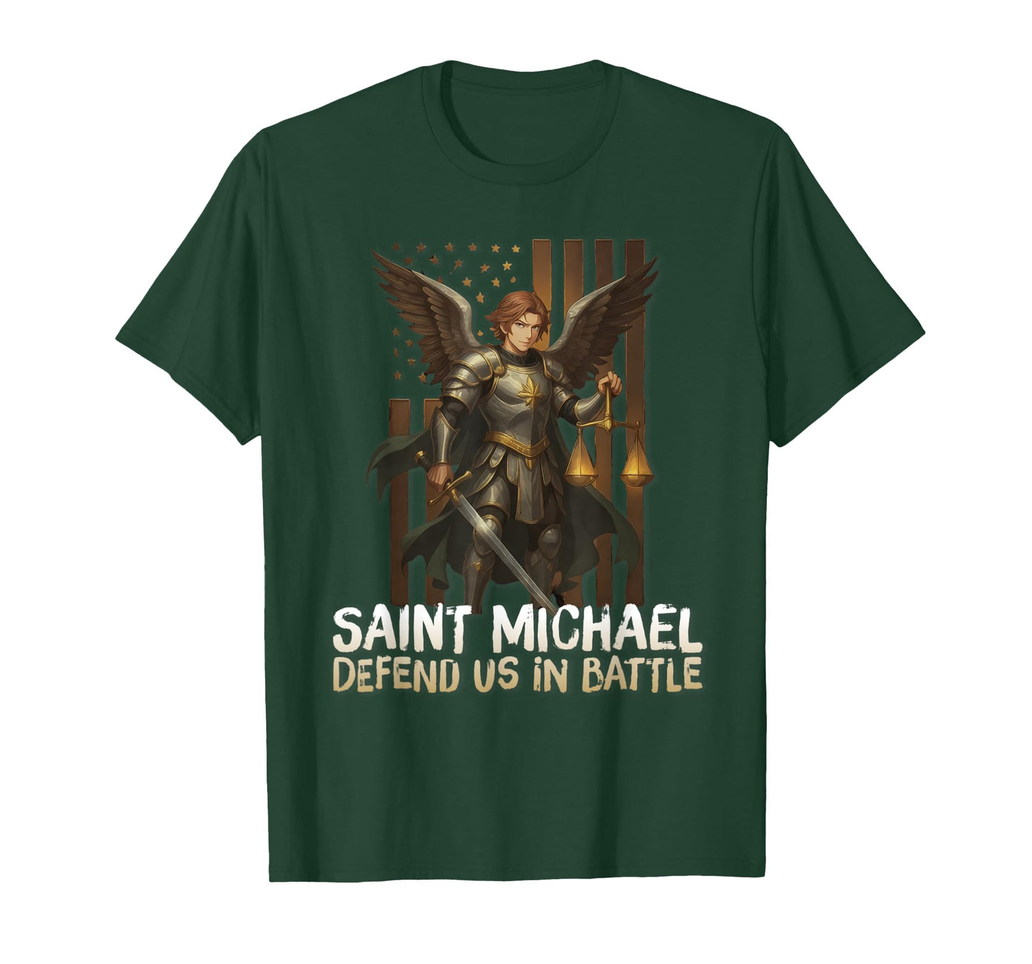 Saint Michael The Archangel Catholic T-Shirt
