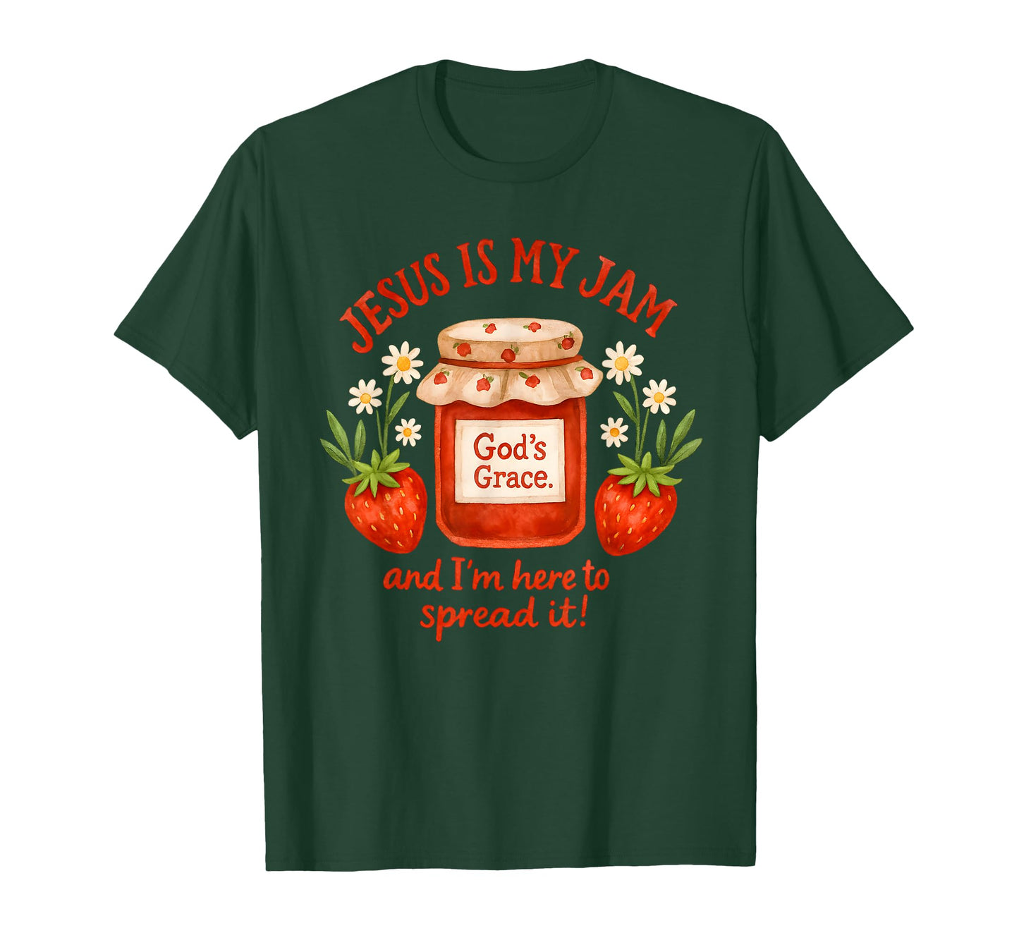 Jesus is My Jam Christian Faith Design T-Shirt