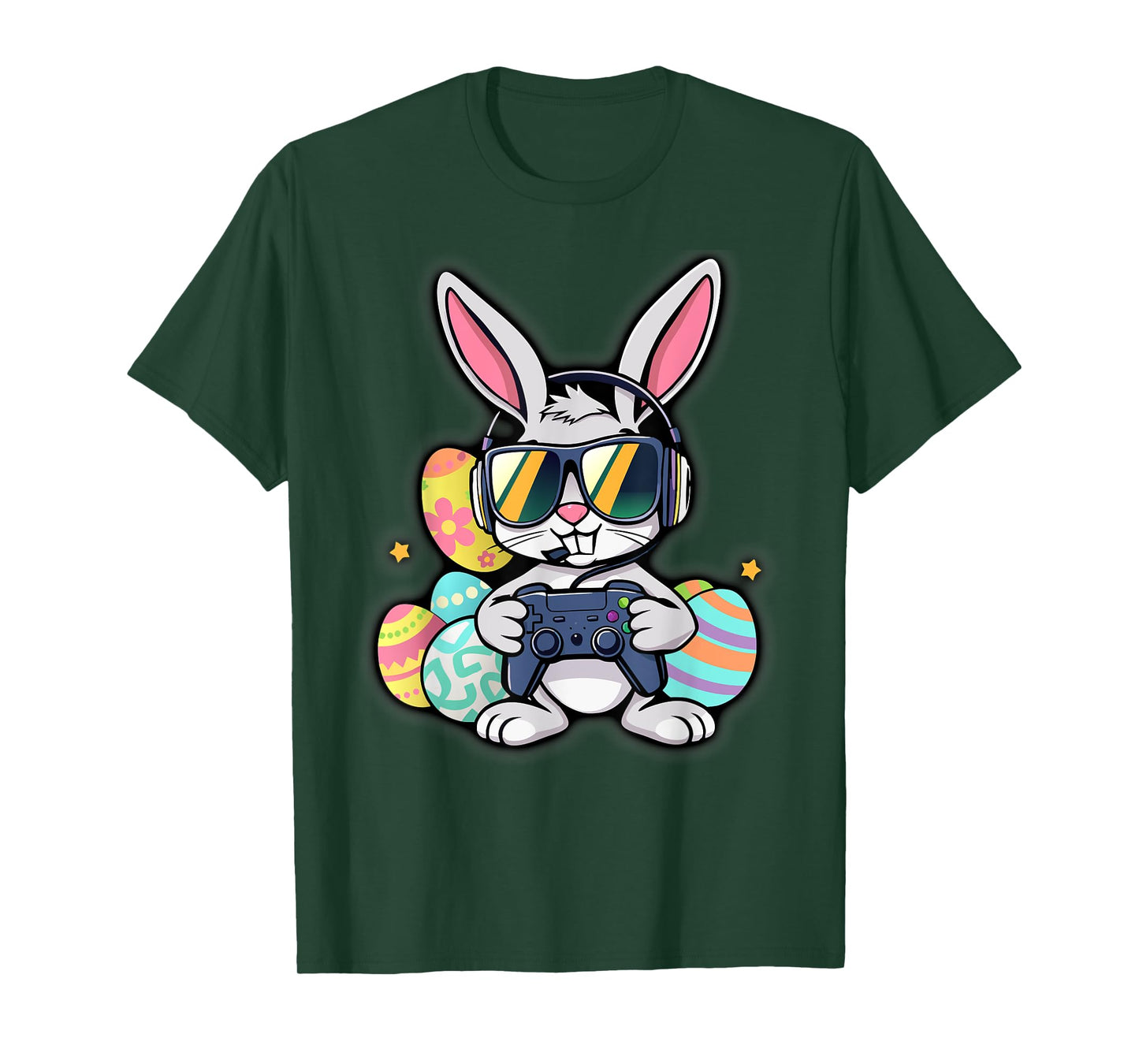 Easter Video Game Bunny Eggs Gaming Gamer Boys Men Teen Kids T-Shirt