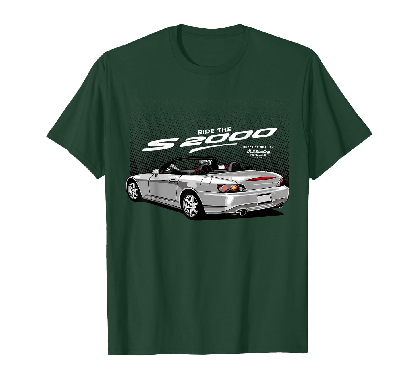 S2000 White JDM Graphic Retro Tuner Car Drift Racing T-Shirt
