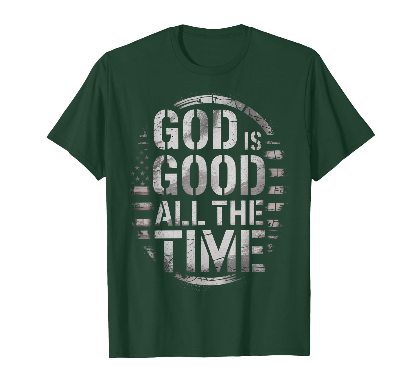 Vintage Retro Christian God is Good All The Time Jesus T-Shirt