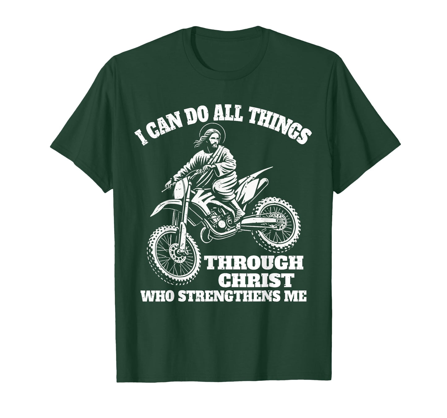 Funny jesus christ dirtbike motorcross motocross dirt bike T-Shirt