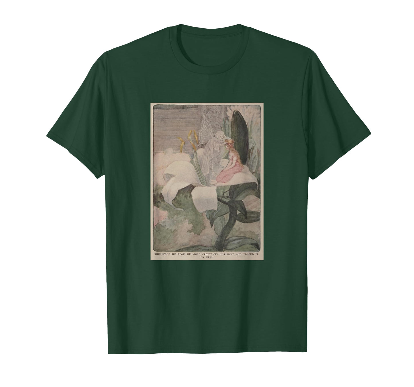 Thumbelina Receiving a Golden Crown T-Shirt