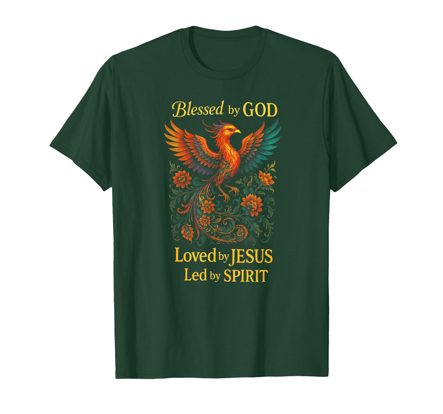 Blessed by God - Butterfly Christian Holy Easter T-Shirt