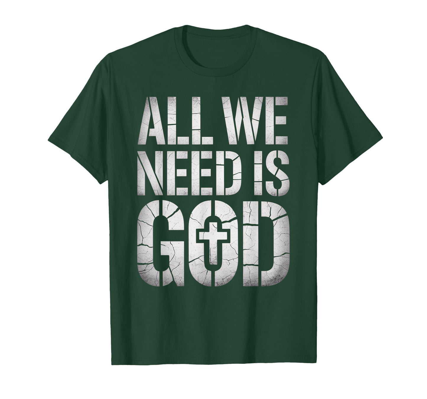 Christian Shirts for Men Inspirational God Faith Jesus T-Shirt
