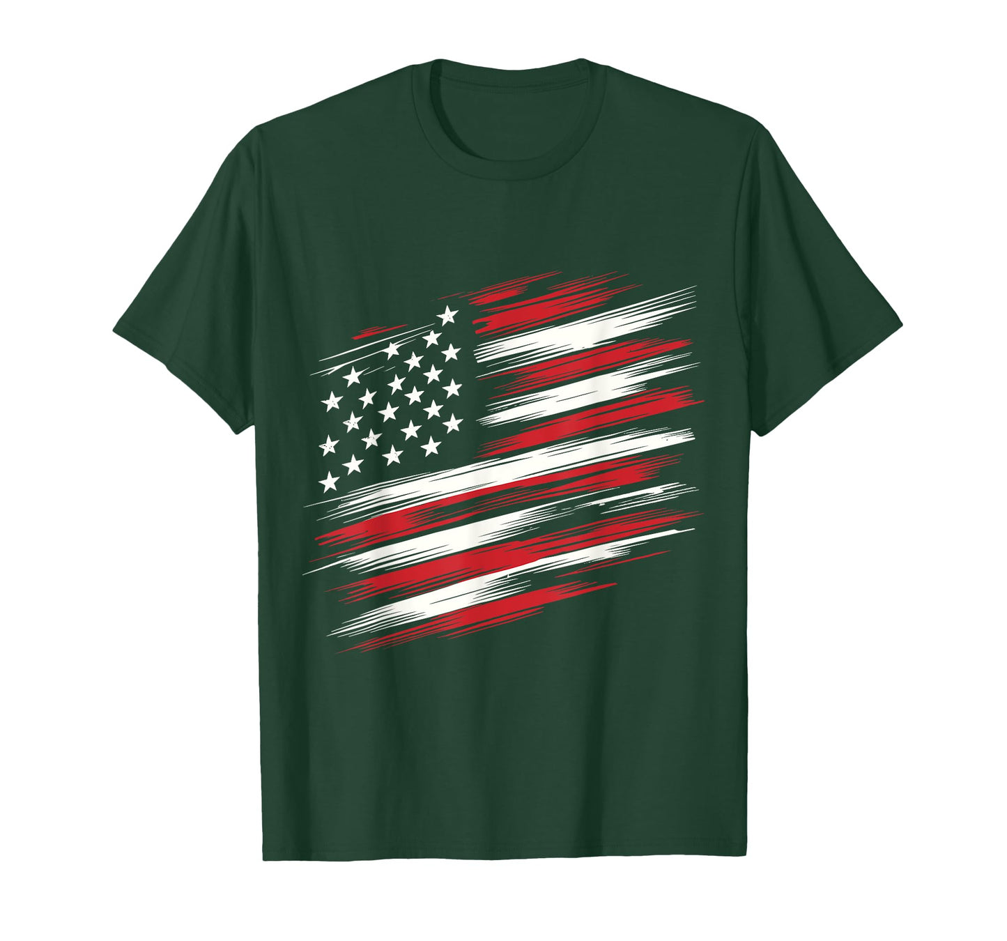 4th of july shirts fourth of july patriotic American Flag T-Shirt for Women Girls Kids Men