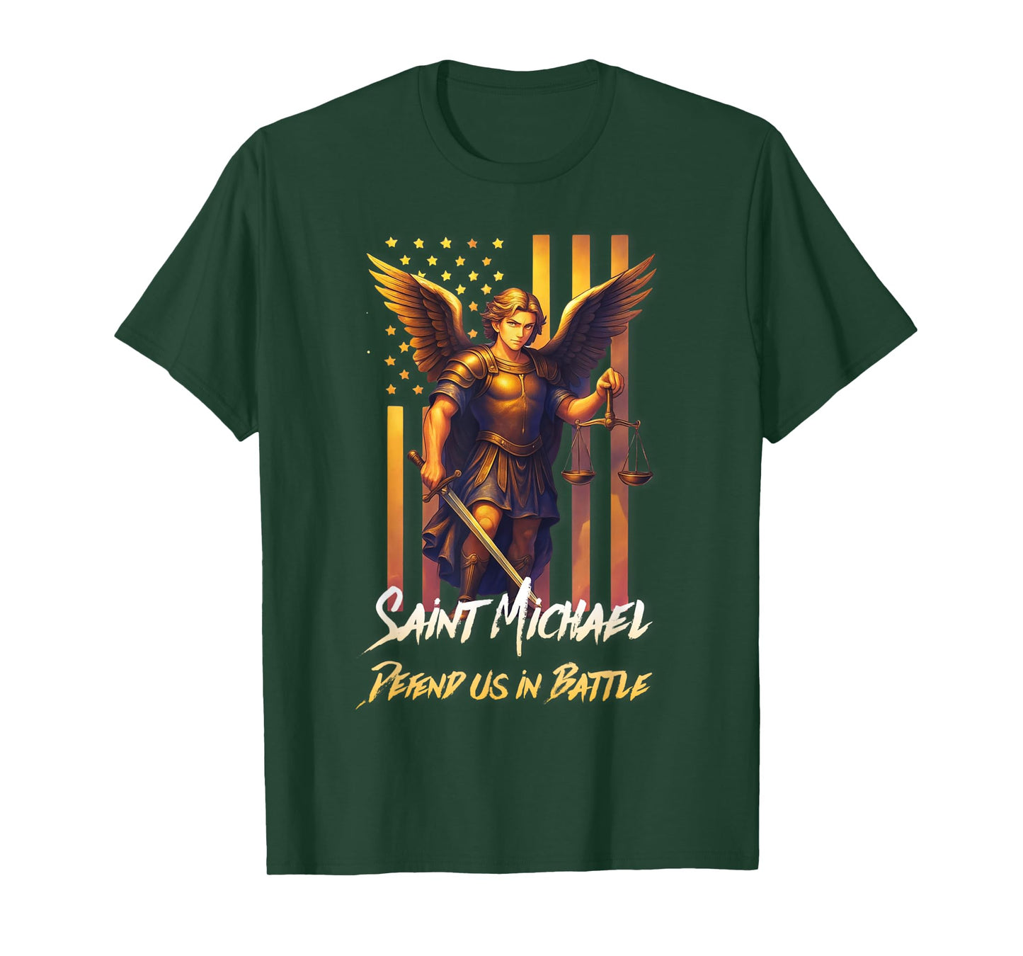 Saint Michael The Archangel Catholic T-Shirt