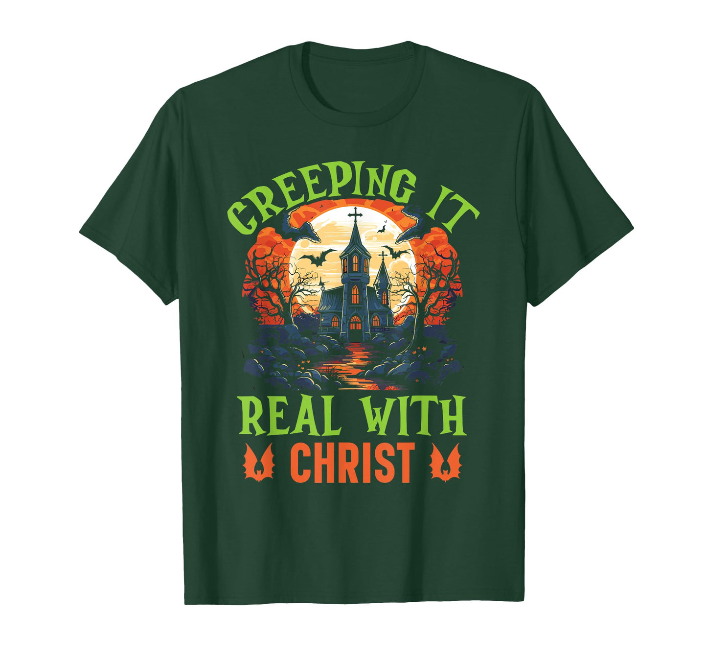 Christian Halloween Jesus Christ Trick Or Treat Christianity T-Shirt