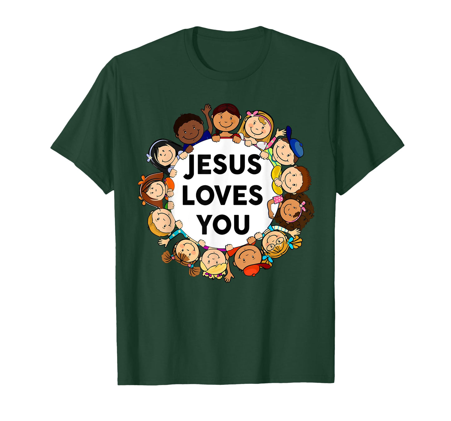 Jesus Loves You Christian Easter Kids T-Shirt