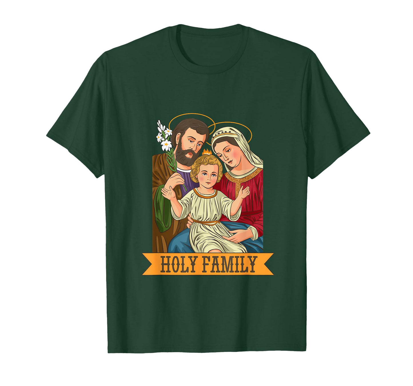 Jesus, Virgin Mary and St Joseph T-Shirt