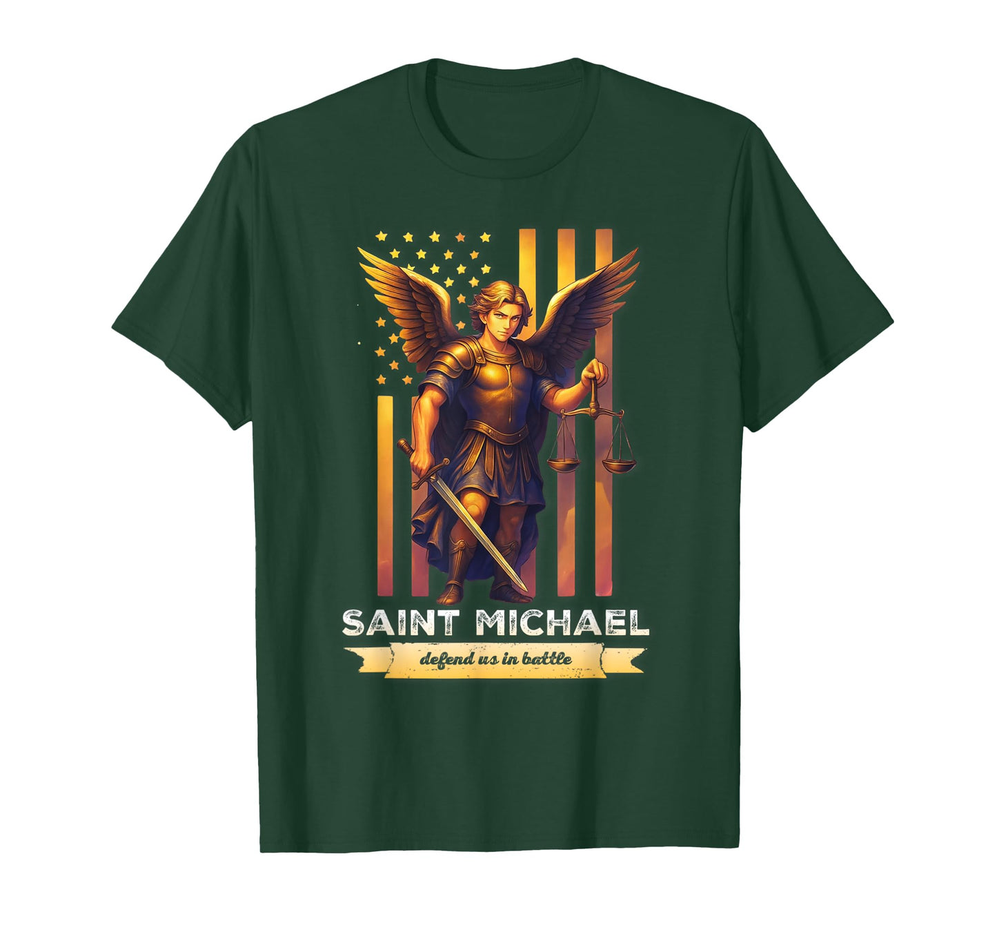 Saint Michael The Archangel Catholic T-Shirt