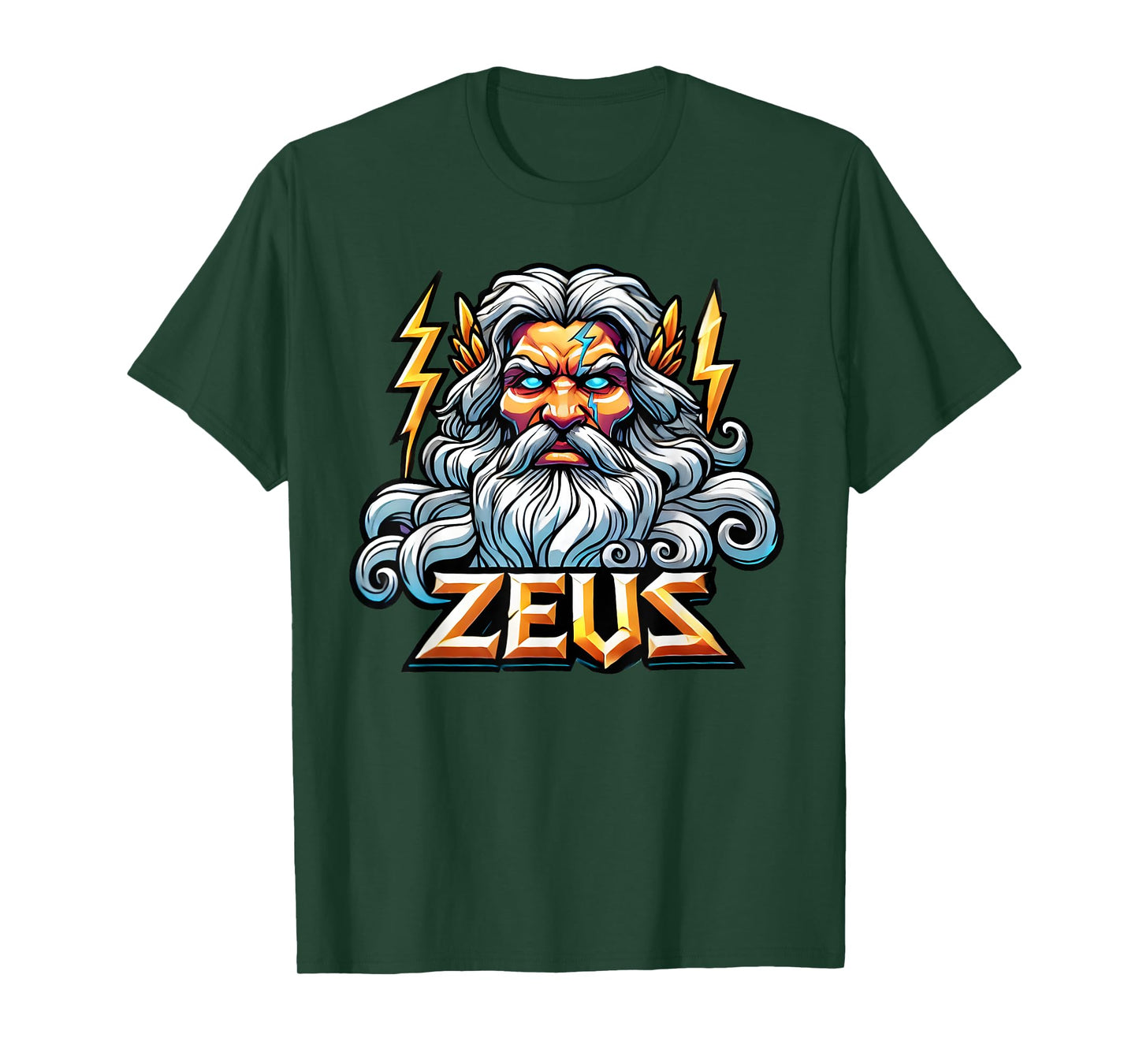 Zeus Greek God Mythology Ancient Greece T-Shirt