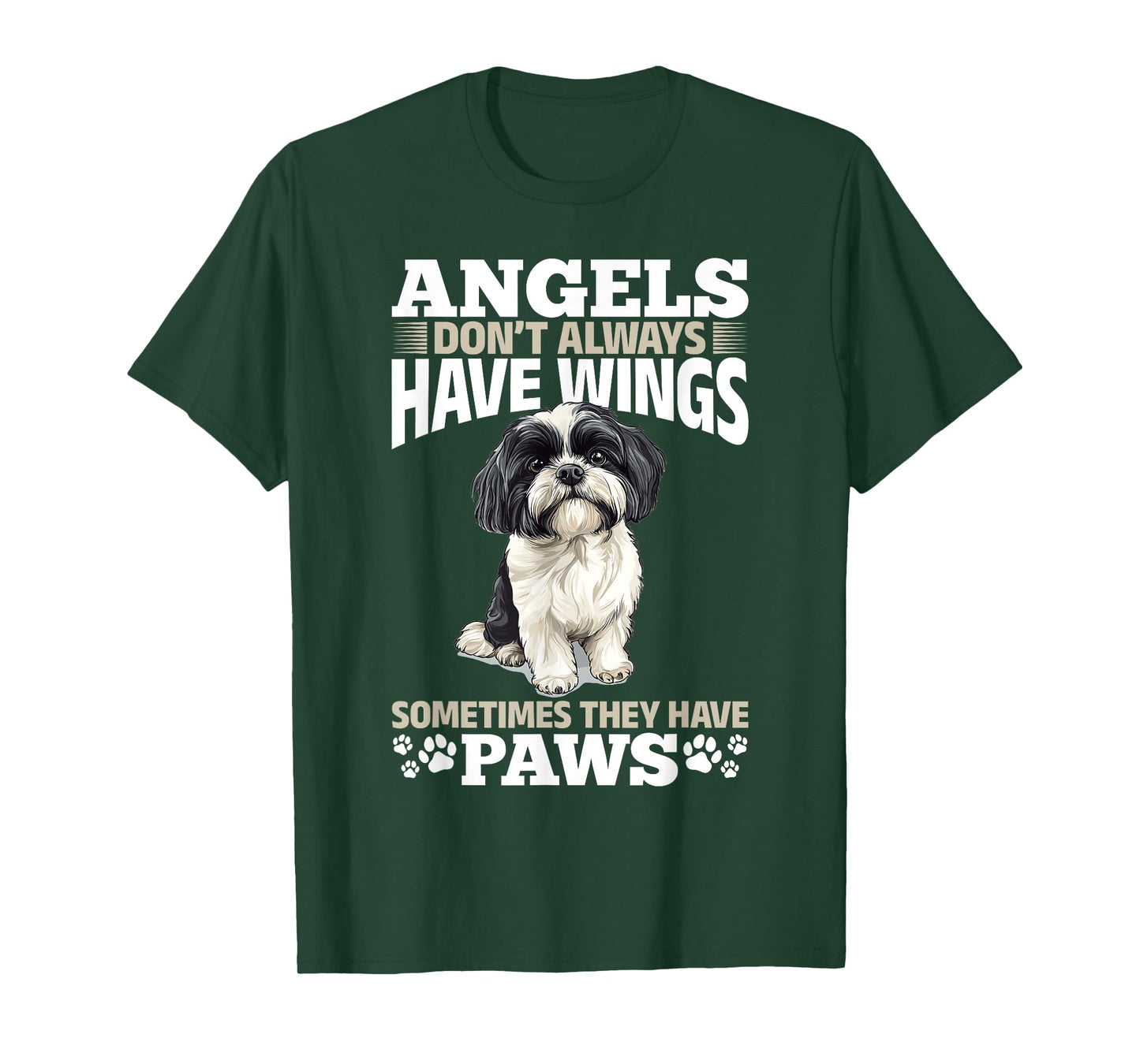 Shih Tzu Dog Owner Men Women Kids T-Shirt