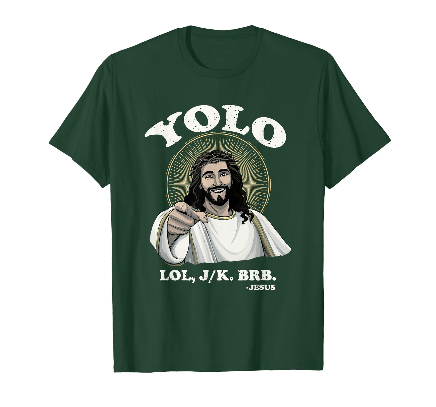 Jesus Funny YOLO Easter Resurrection Christian T-Shirt