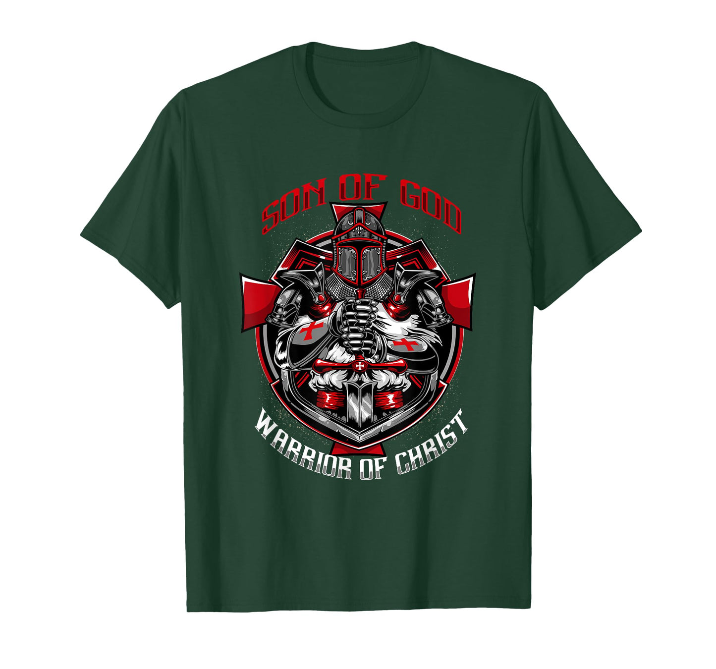 Knights Templar Son Of God Warrior Of Christ T-Shirt T-Shirt