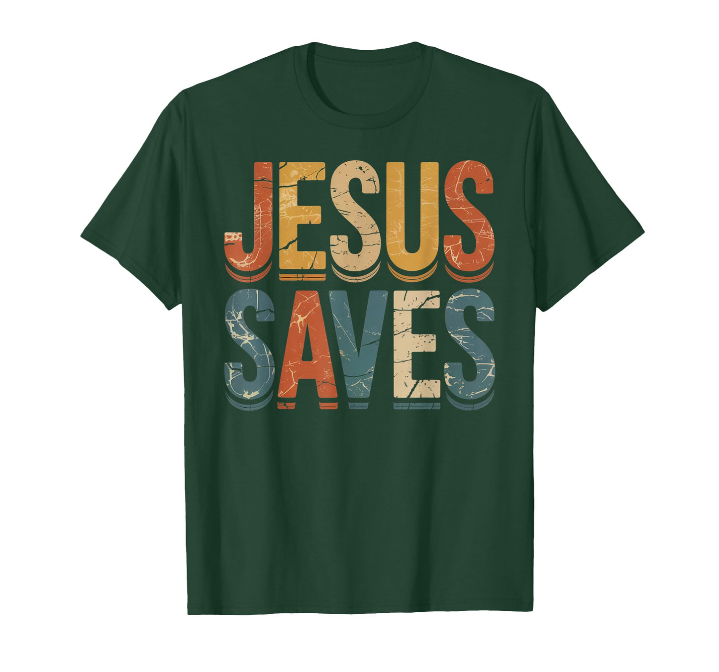 Jesus Saves Cross Christian Religious Faith Mens T-Shirt