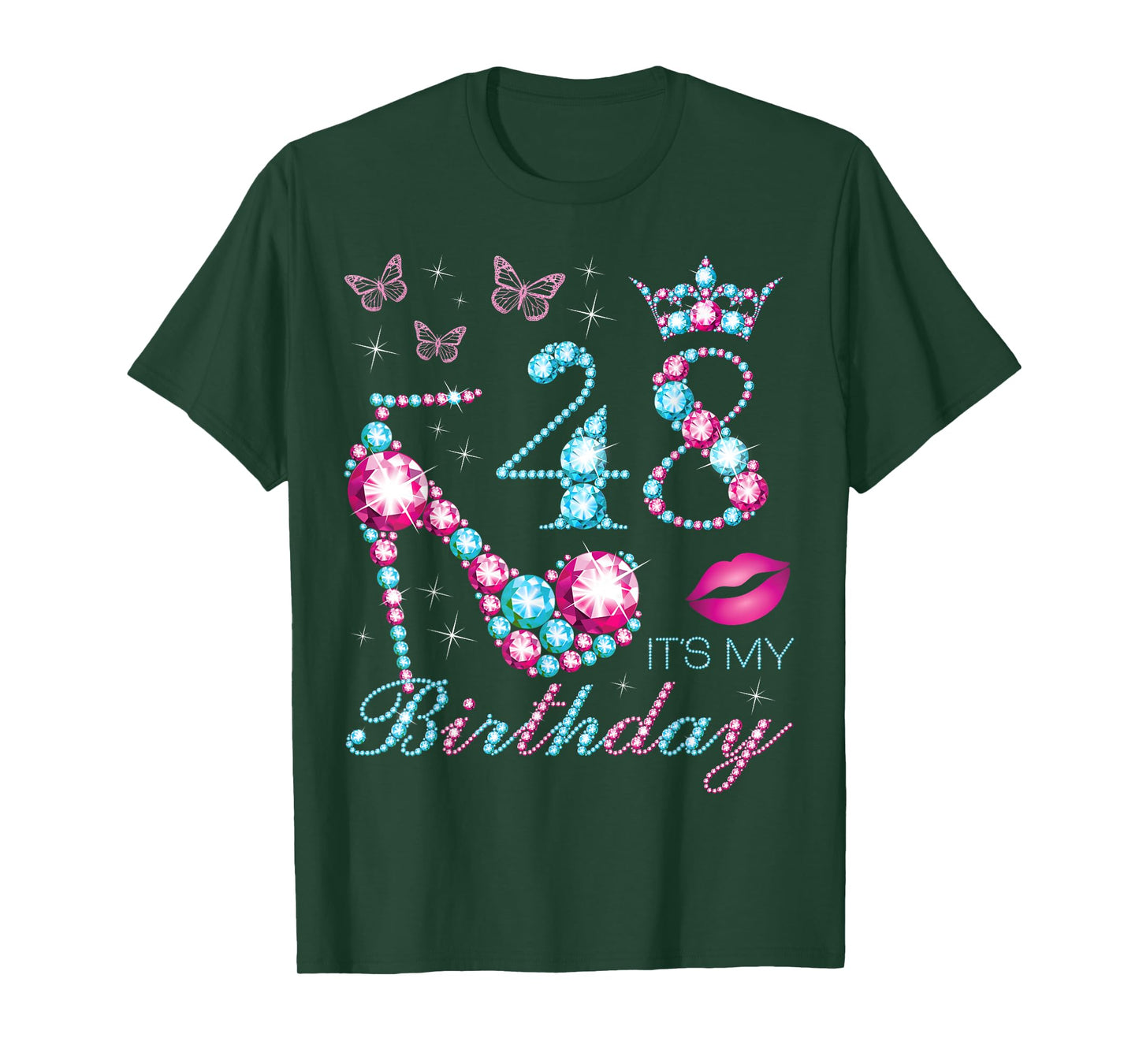 48 It's My Birthday 48 Years Old It's My 48th Birthday Party T-Shirt