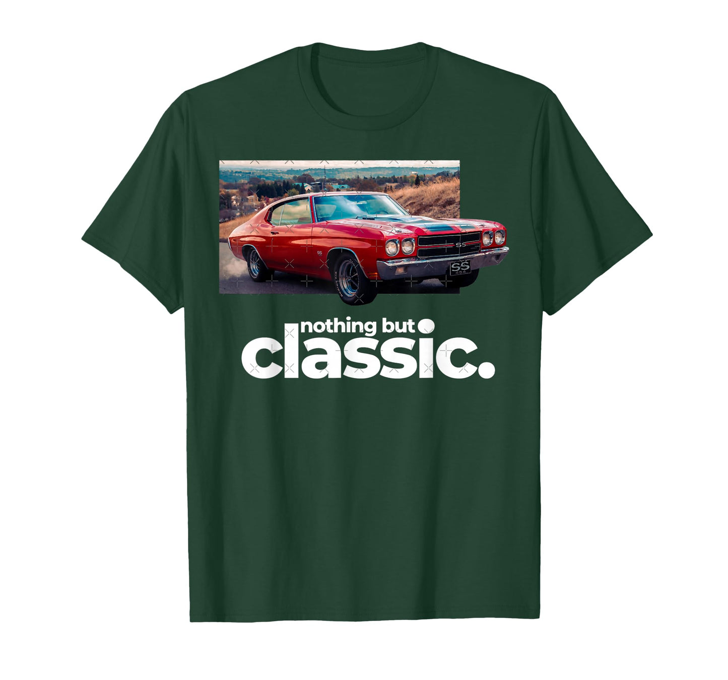 1970 64 65 66 67 68 69 71 72 Chevelle Chevys SS Muscle Car T-Shirt