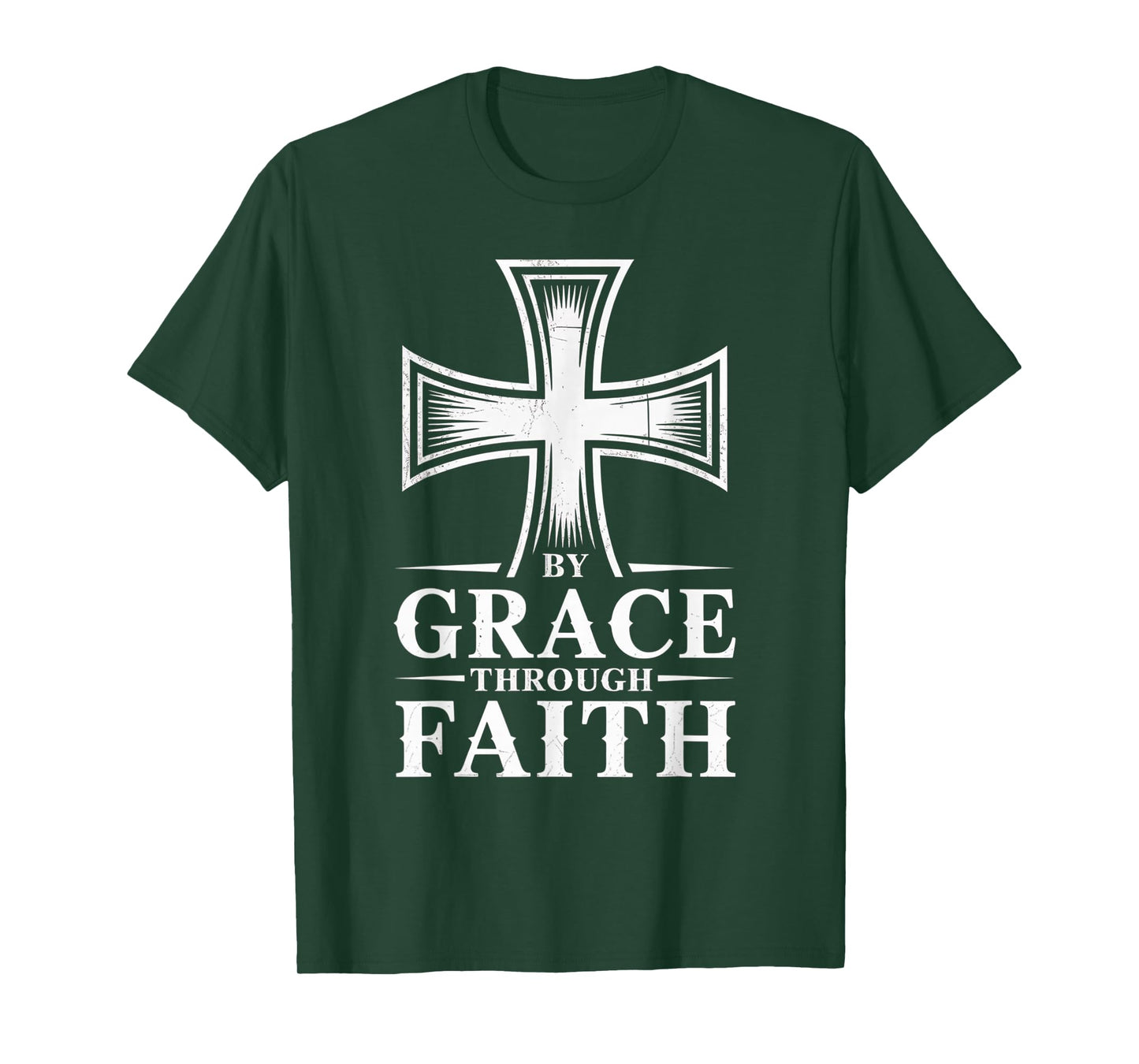 Christian Ephesians 2:8-9 Graceful Faith Tee T-Shirt