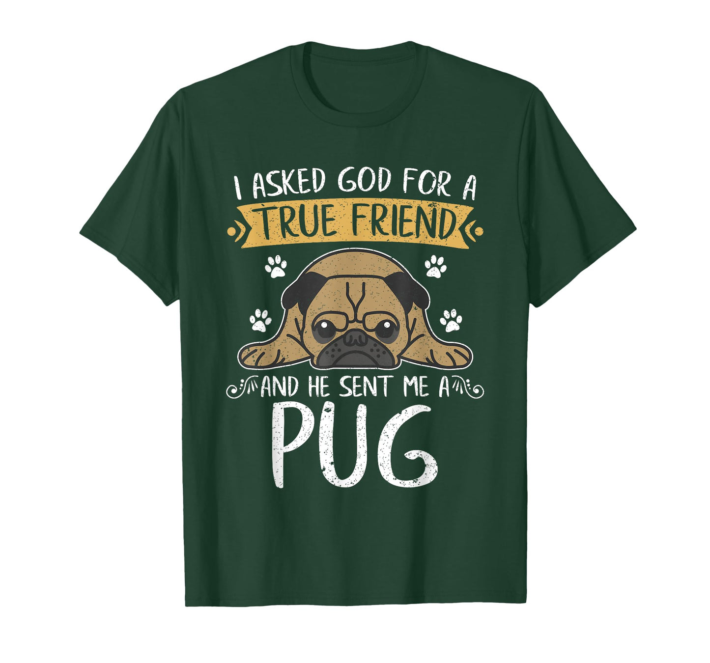 Pug Dog Lover Jesus Christ Prayer Gift Pug T-Shirt for Men Women Kids