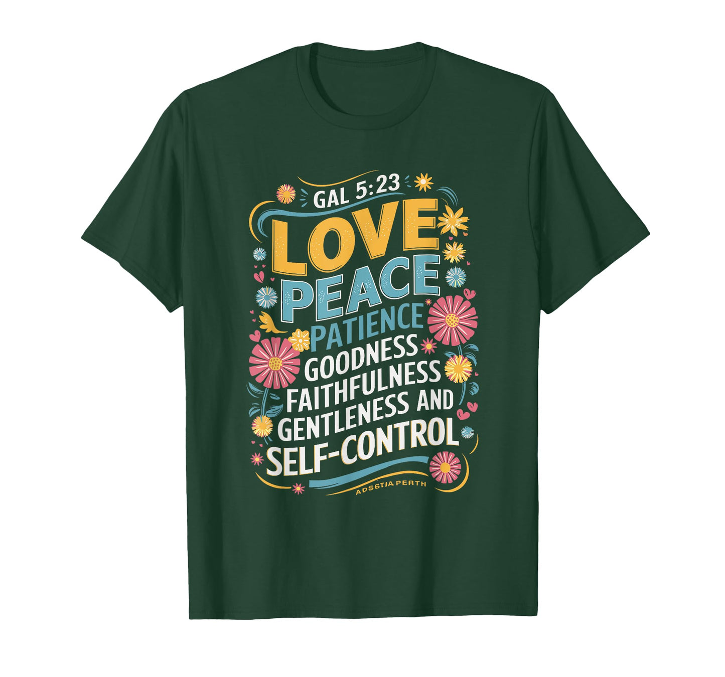 Awesome Galatians Fruit Of The Spirit Religious Verses T-Shirt