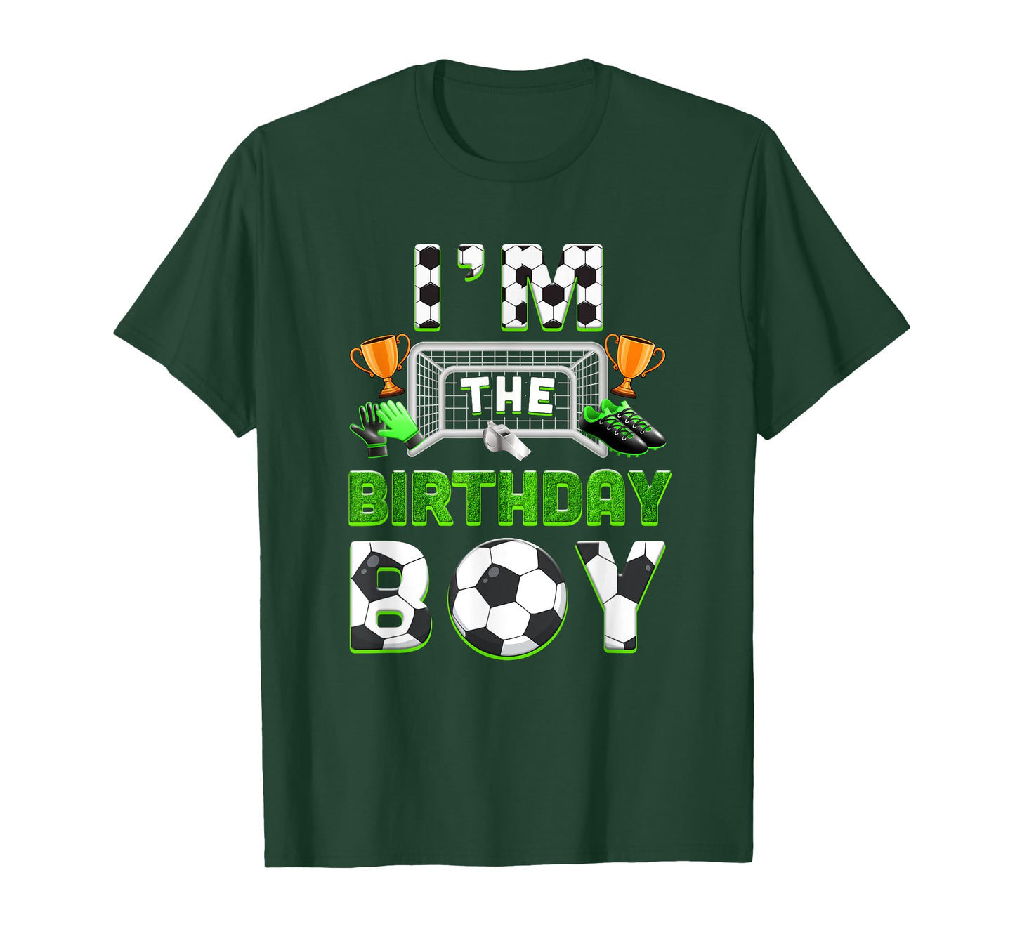 Im The Birthday Boy Soccer Family Matching Party Bday T-Shirt
