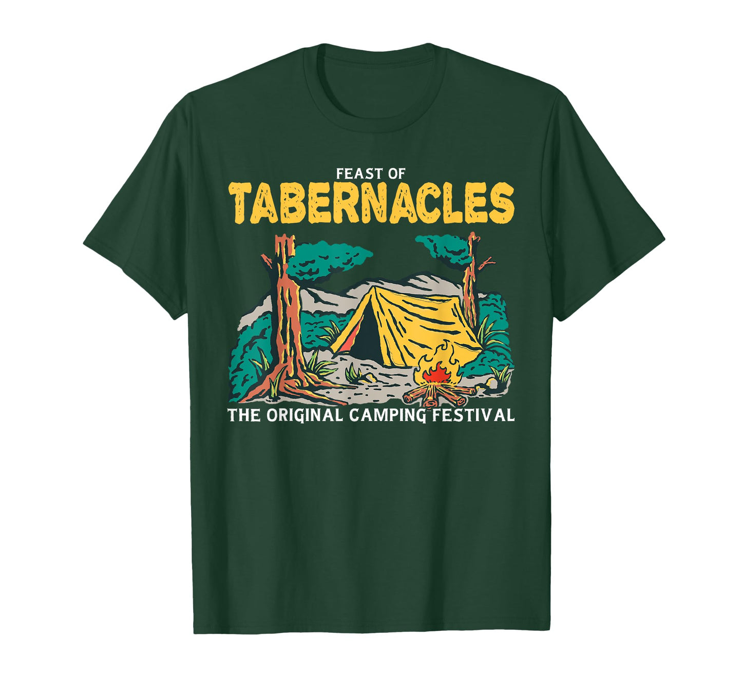 Feast Of Tabernacles The Original Tent Revival Jewish Hebrew T-Shirt