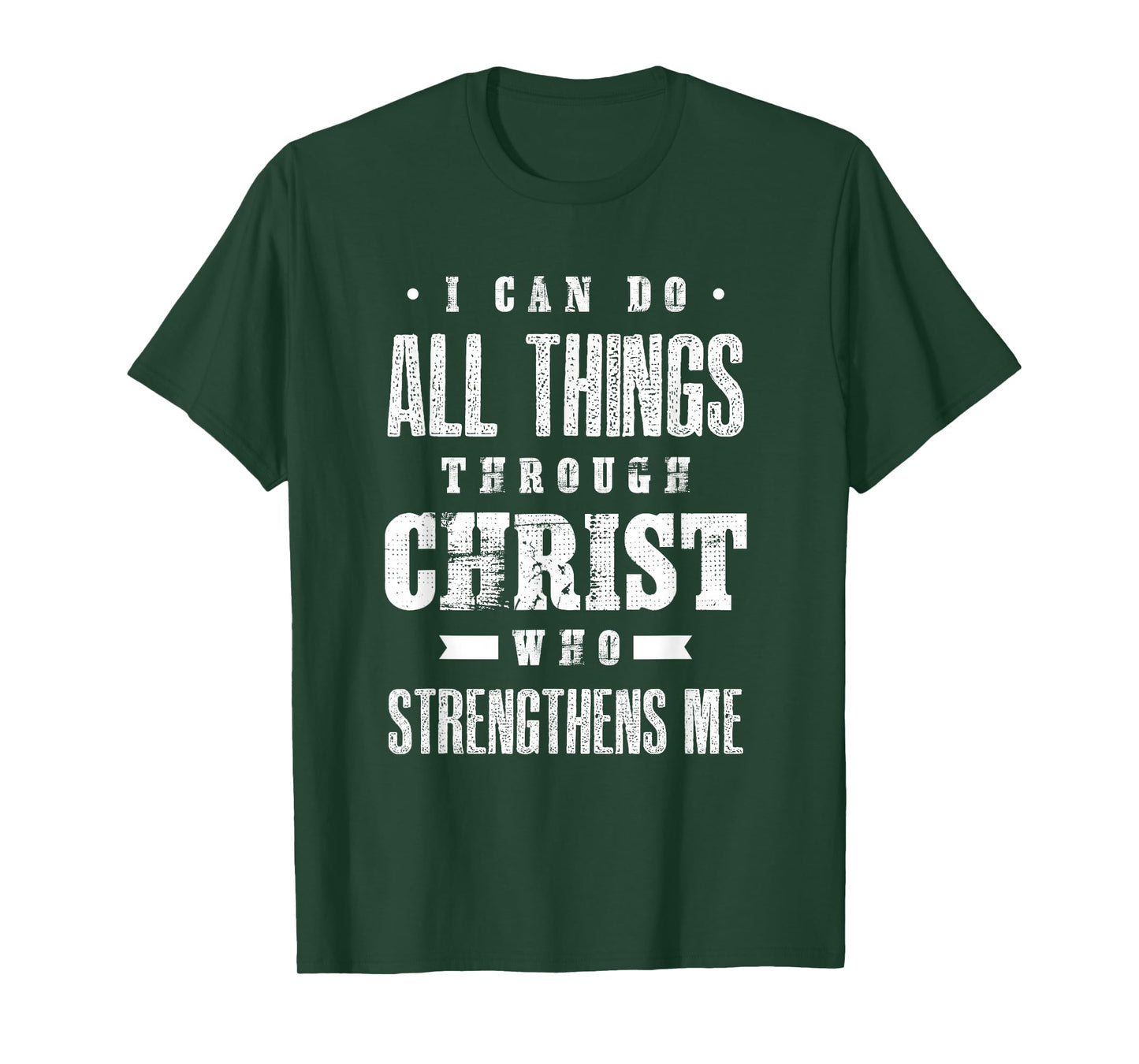 I Can Do All Things Through Christ Bible Verse Shirt T-Shirt