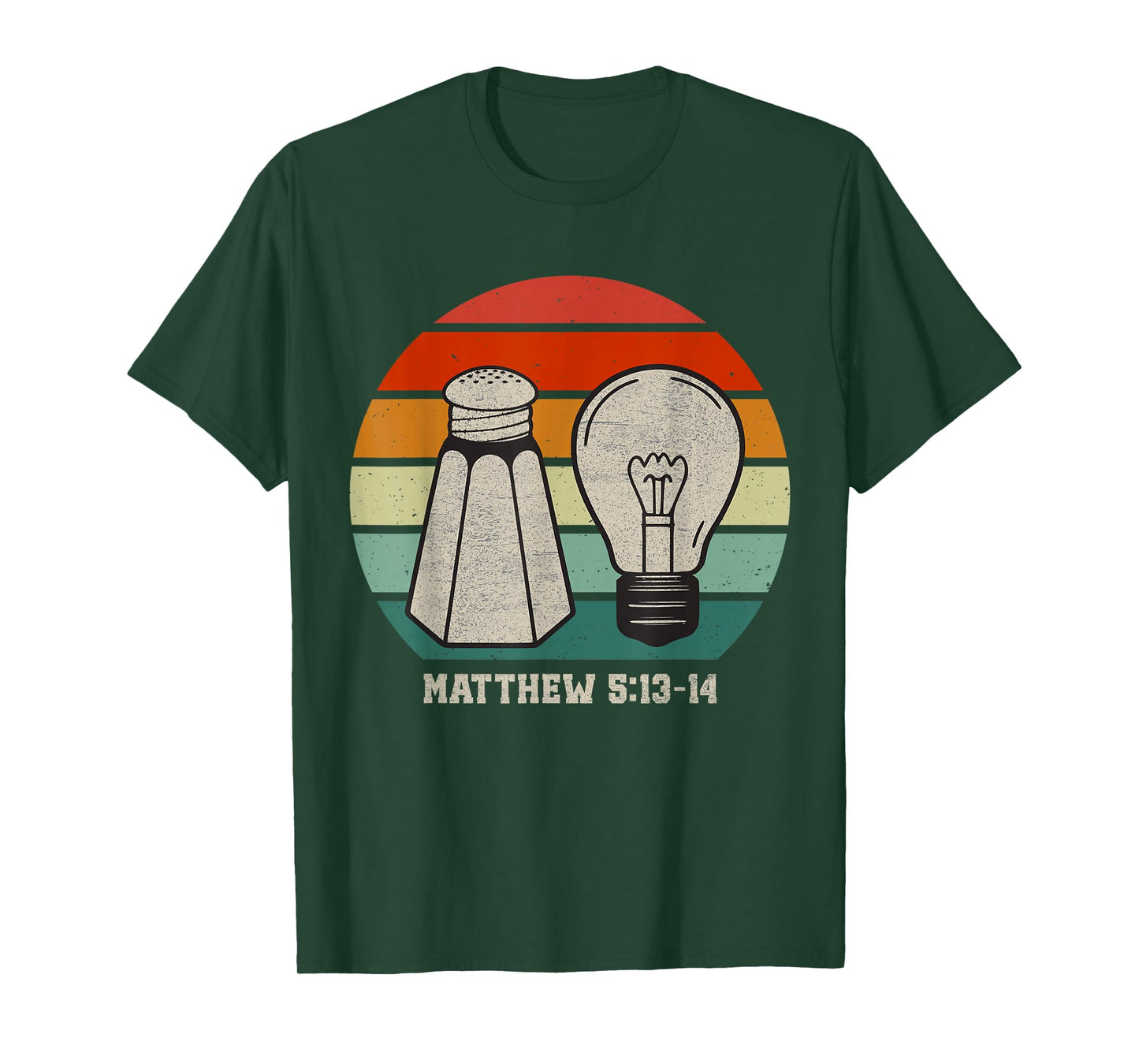 Christian Be Salty Stay Lit Salt of Earth Light of World God T-Shirt