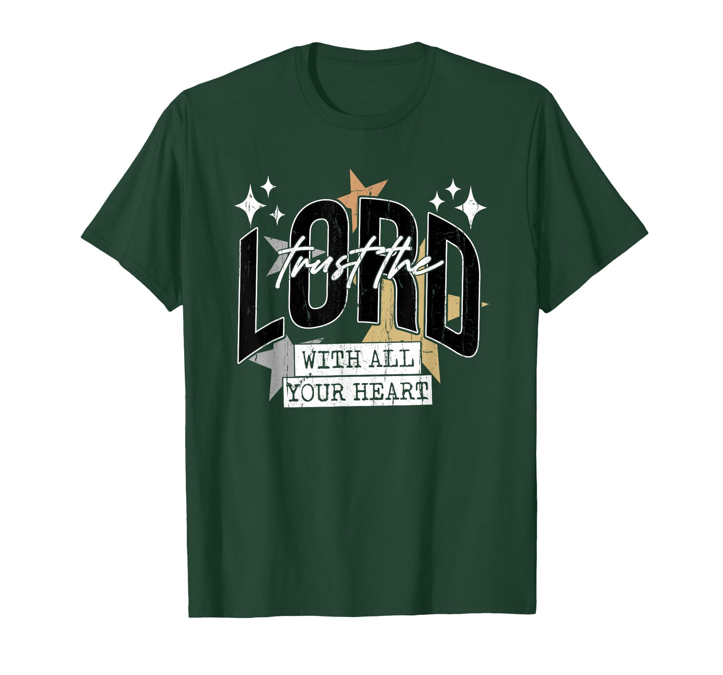 Trust The Lord with All Your Heart, Christian, Religious T-Shirt