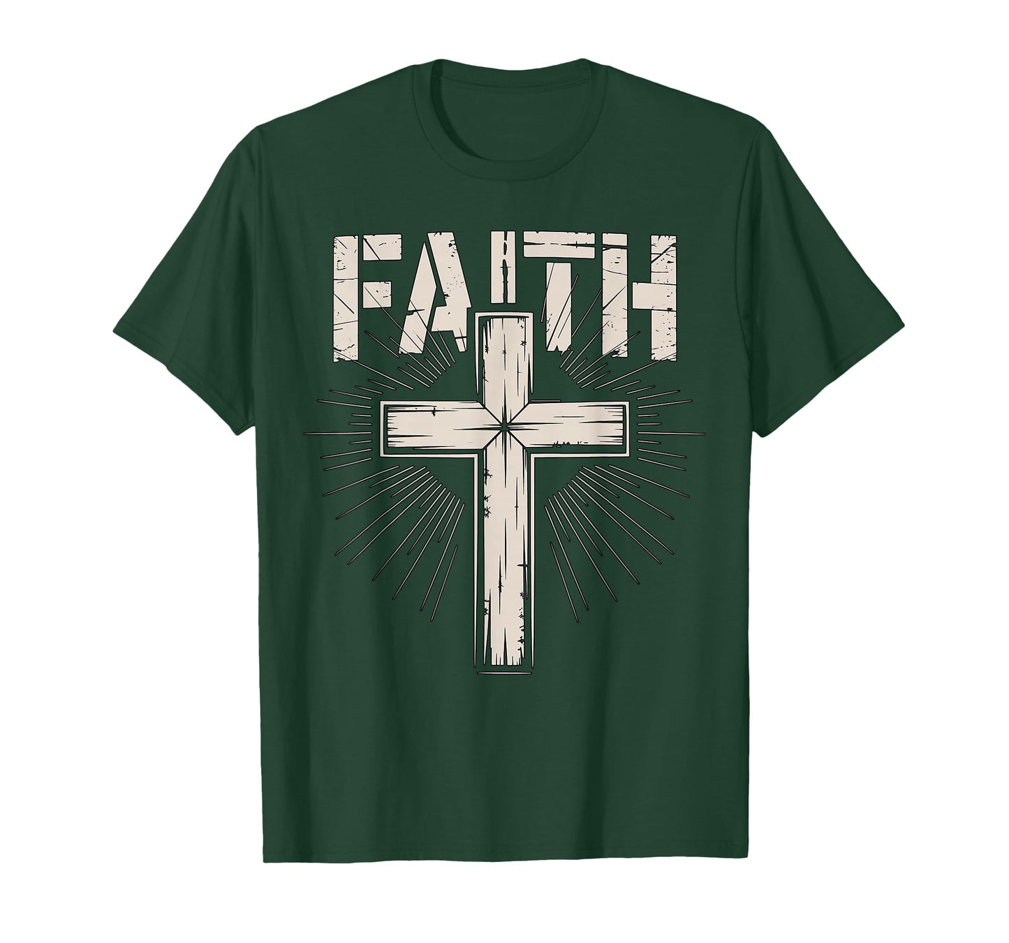 Faith Cross Christian T-Shirt