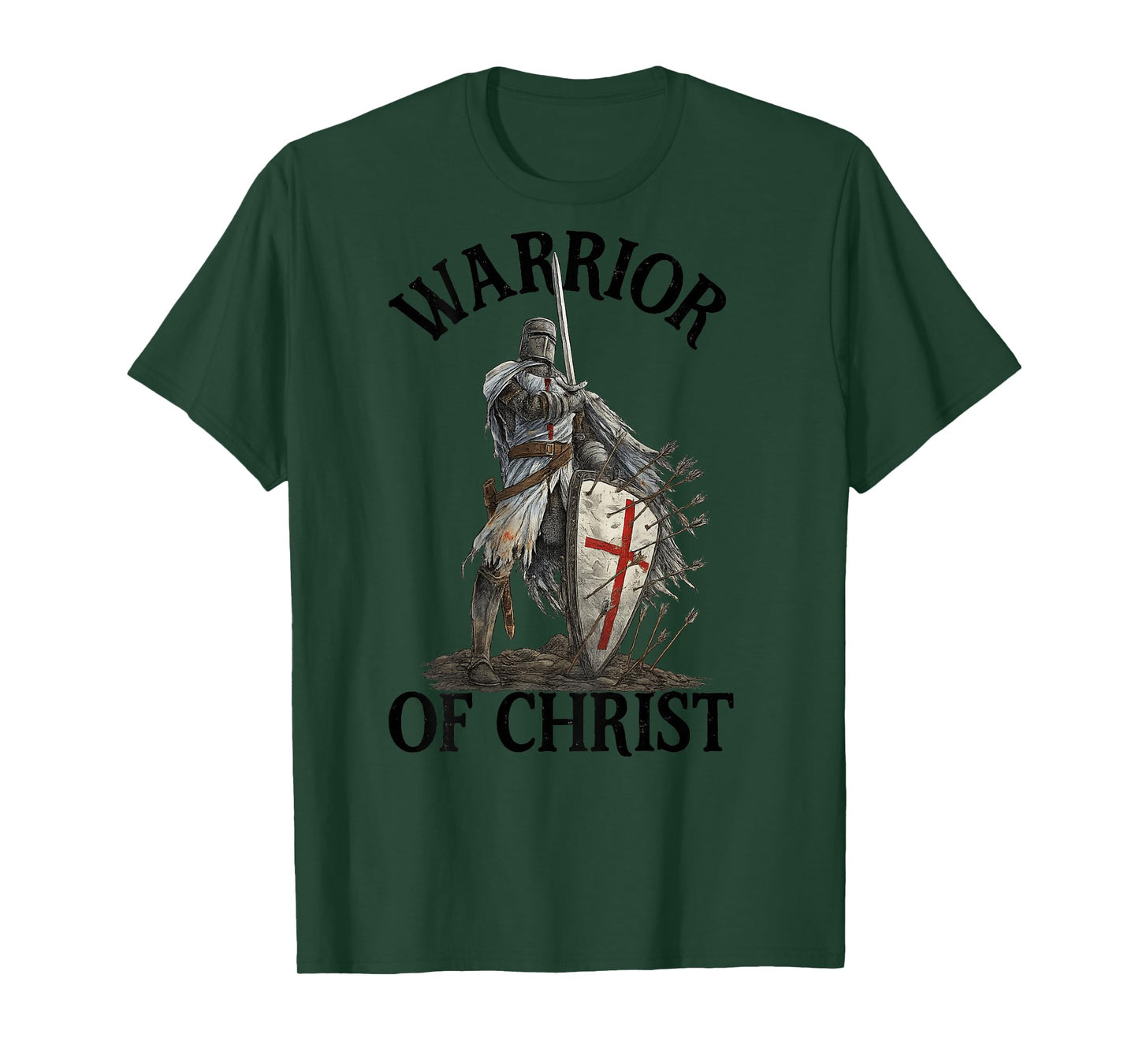 Warrior Of Christ | Christian Catholic Templar T-Shirt