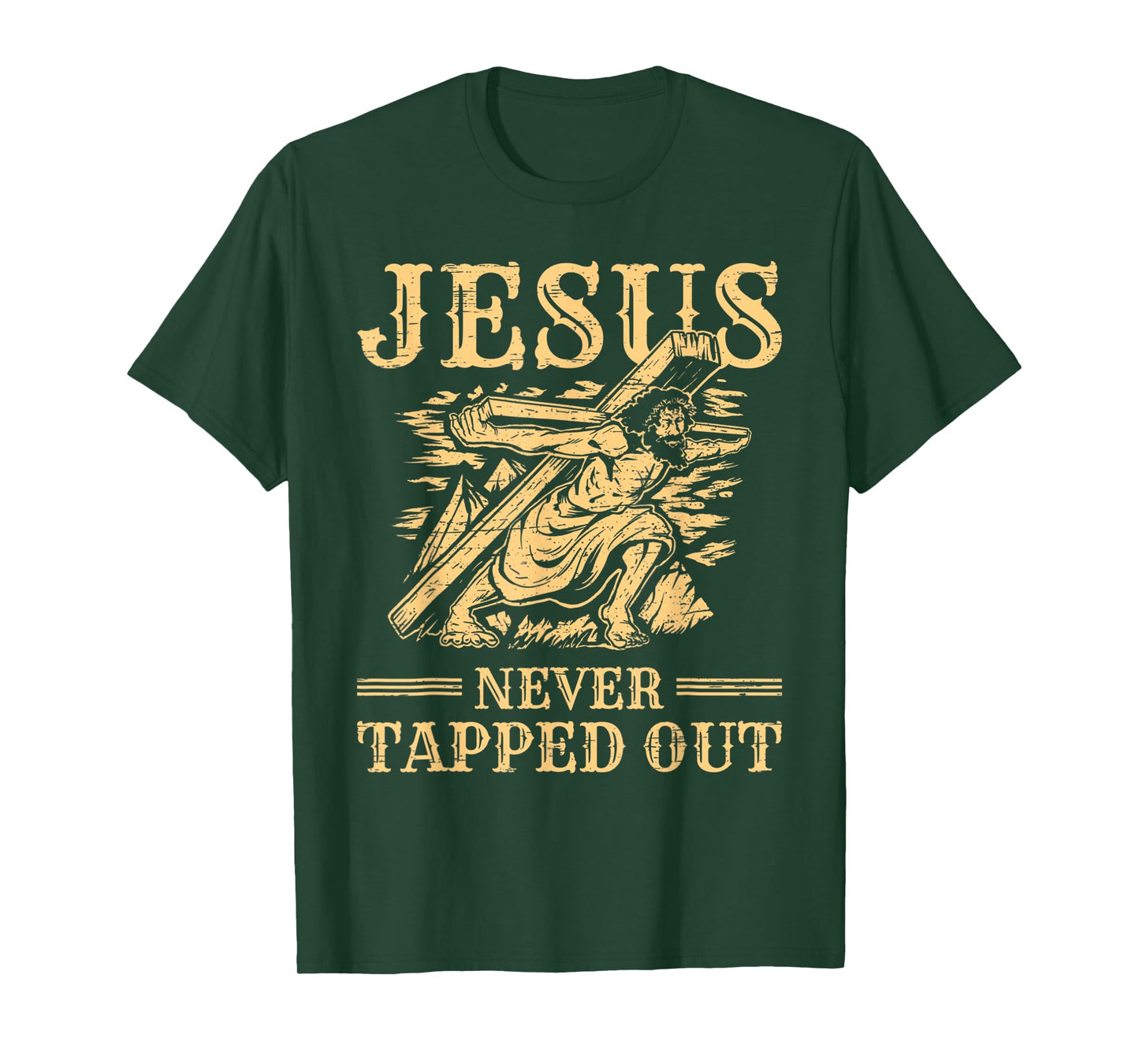 Easter Jesus never Tapped out Resurrection Sunday Rabbit T-Shirt